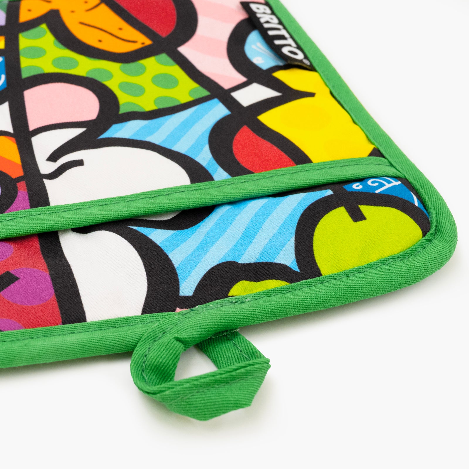 botanical britto oven mitt pot colorful decorative collectible gift idea