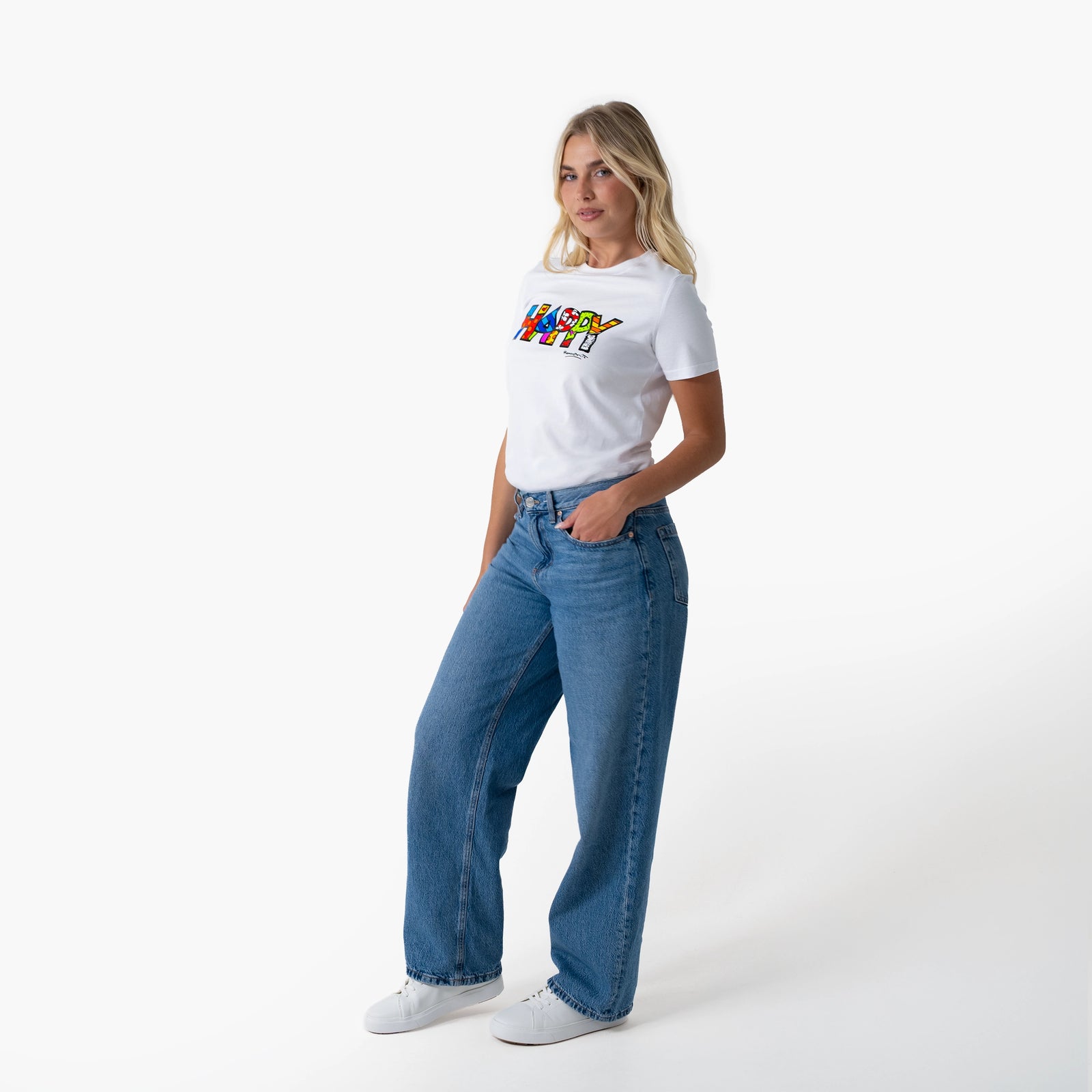 Happy Britto T-Shirt For Women