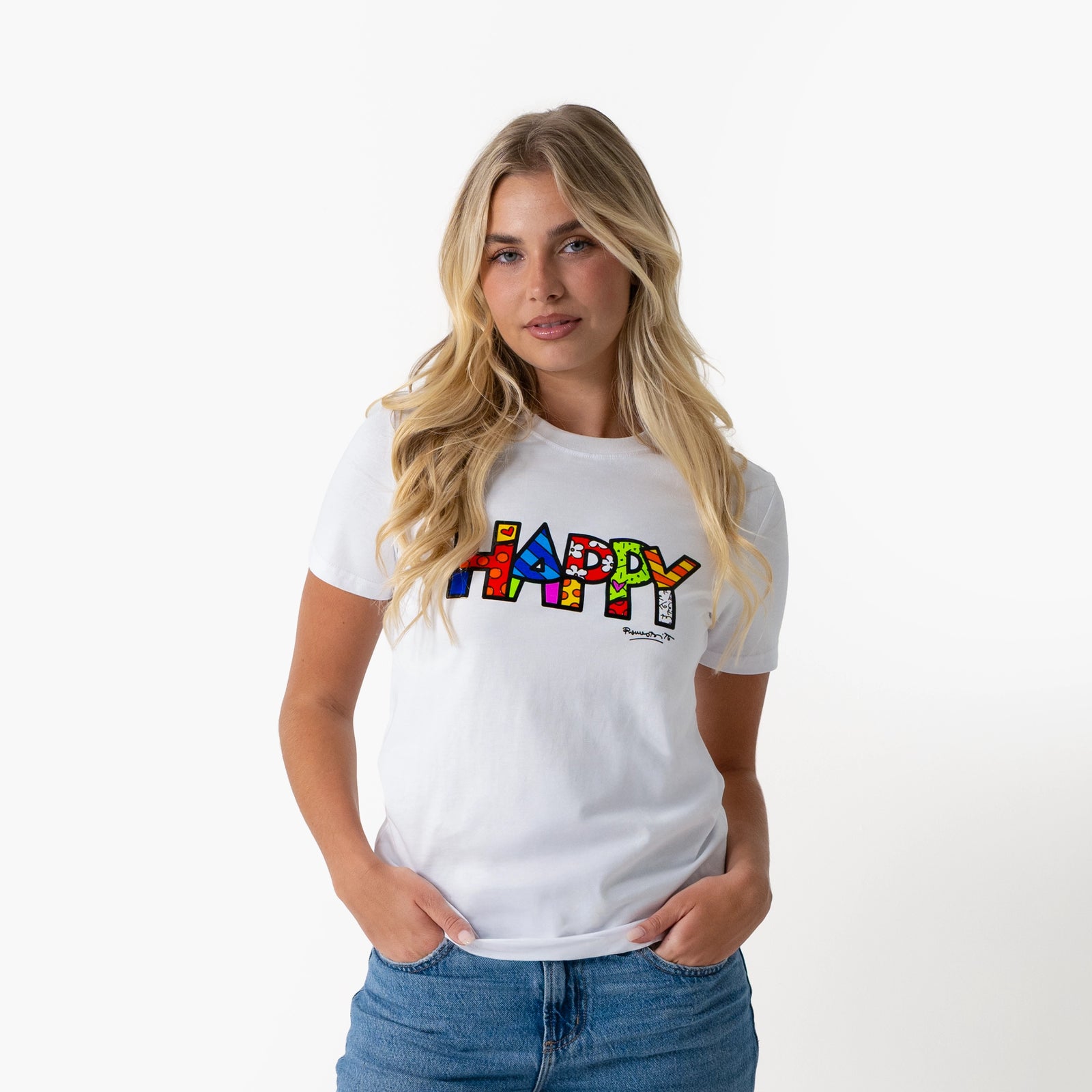 Happy Britto T-Shirt For Women