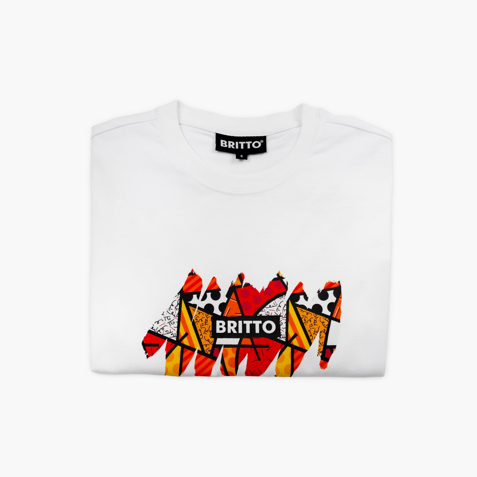 Red Landscape Britto T-Shirt For Women