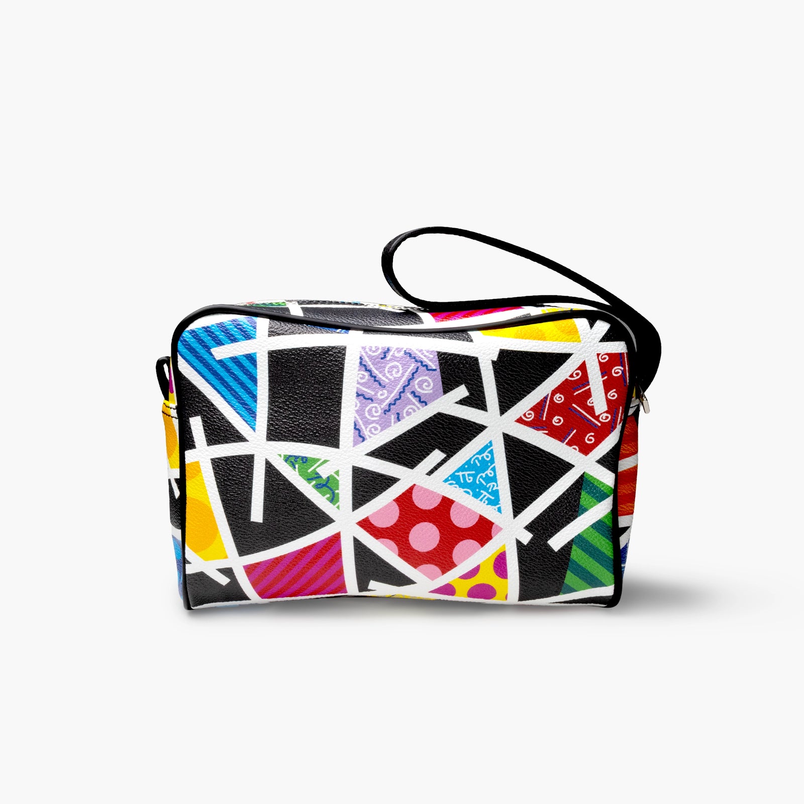 modern pop art midnight landscape britto eco leather vibrant home decor