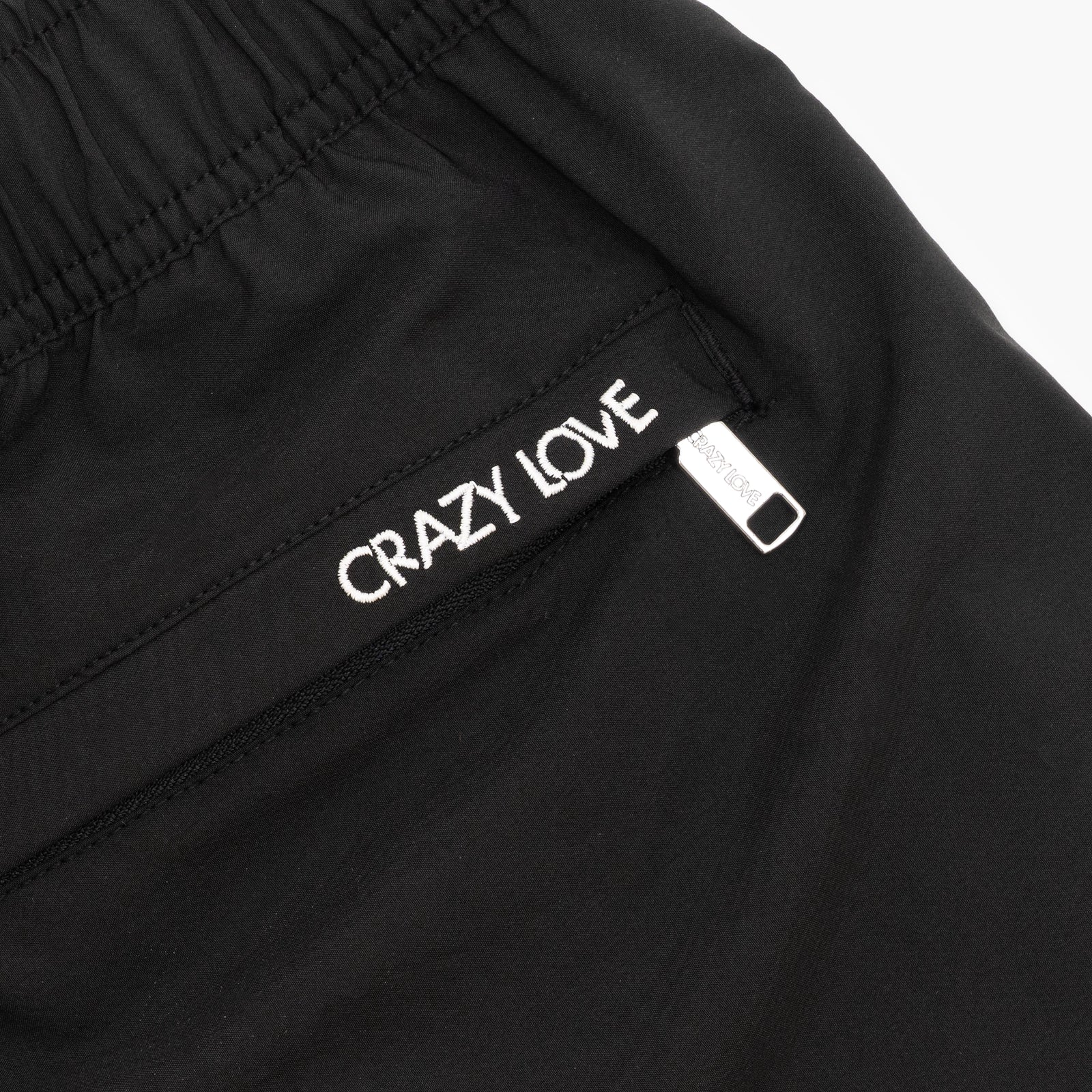Crazy Love by Britto Men's Black Shorts