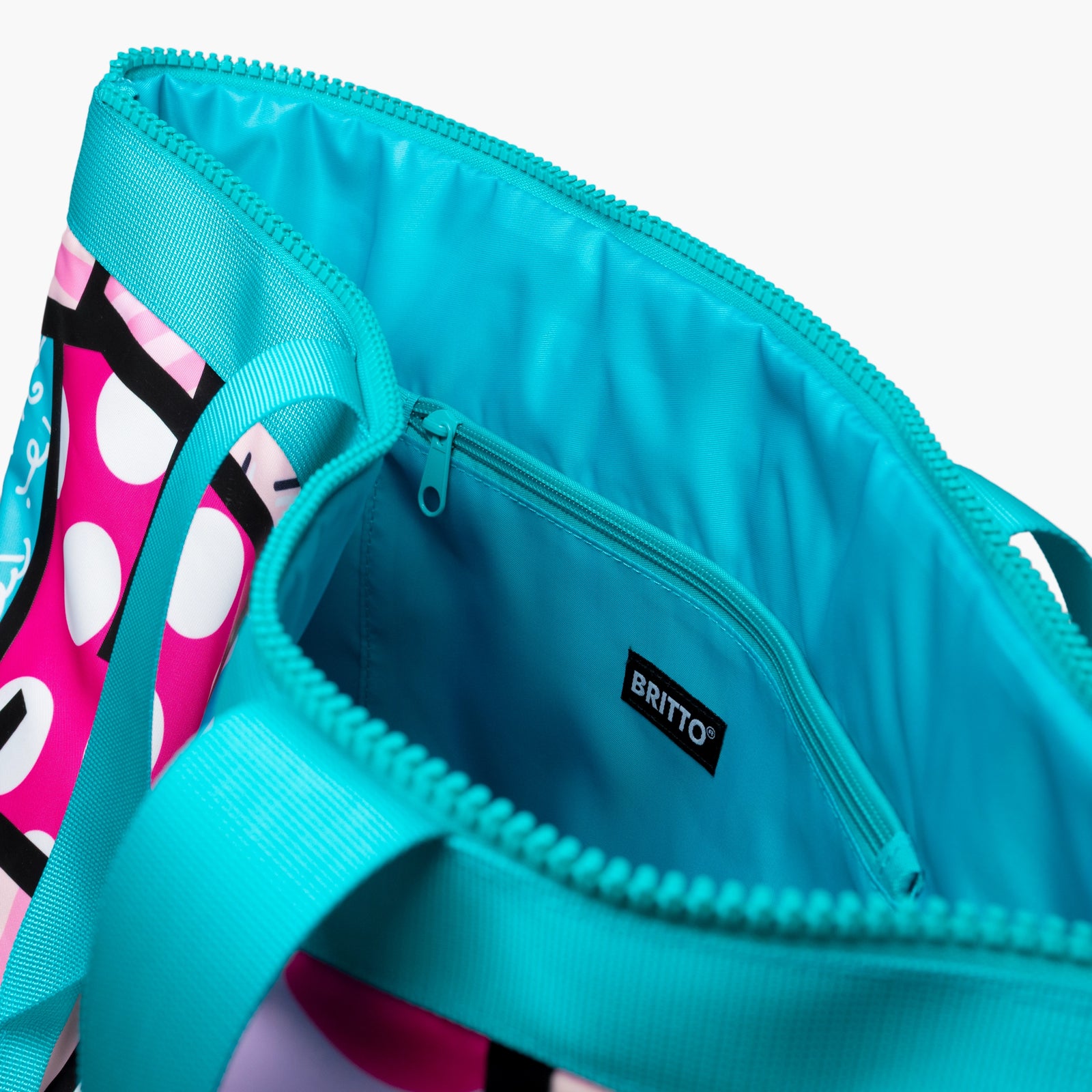 Pink Landscape Britto Tote Bag