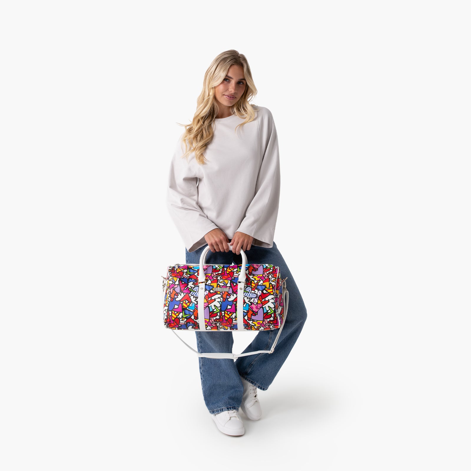 Colorful Alive Britto Duffle Bag
