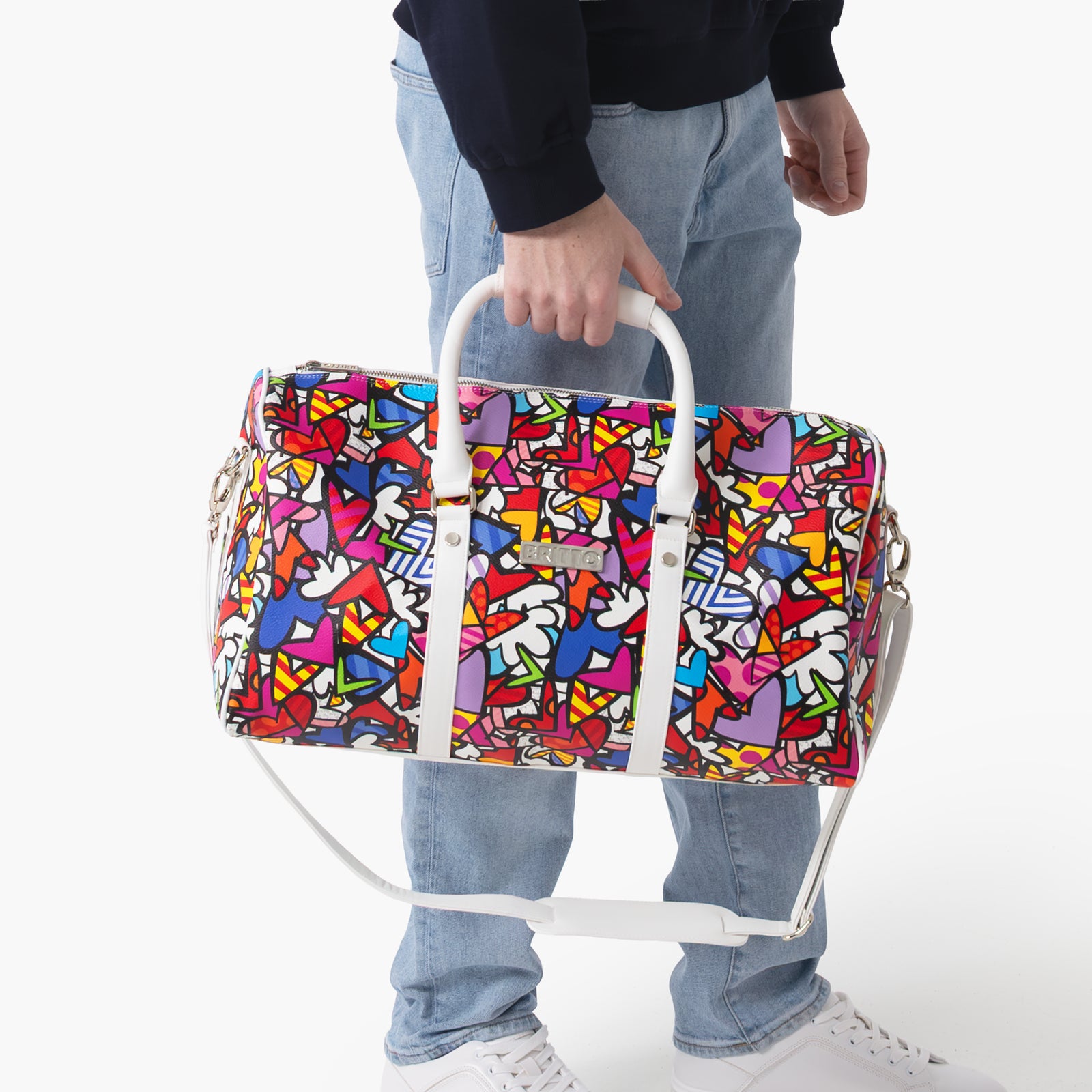 Colorful Alive Britto Duffle Bag