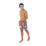 Limited Edition - BRITTO®  Shorts - COLORFUL LANDSCAPE - MEN