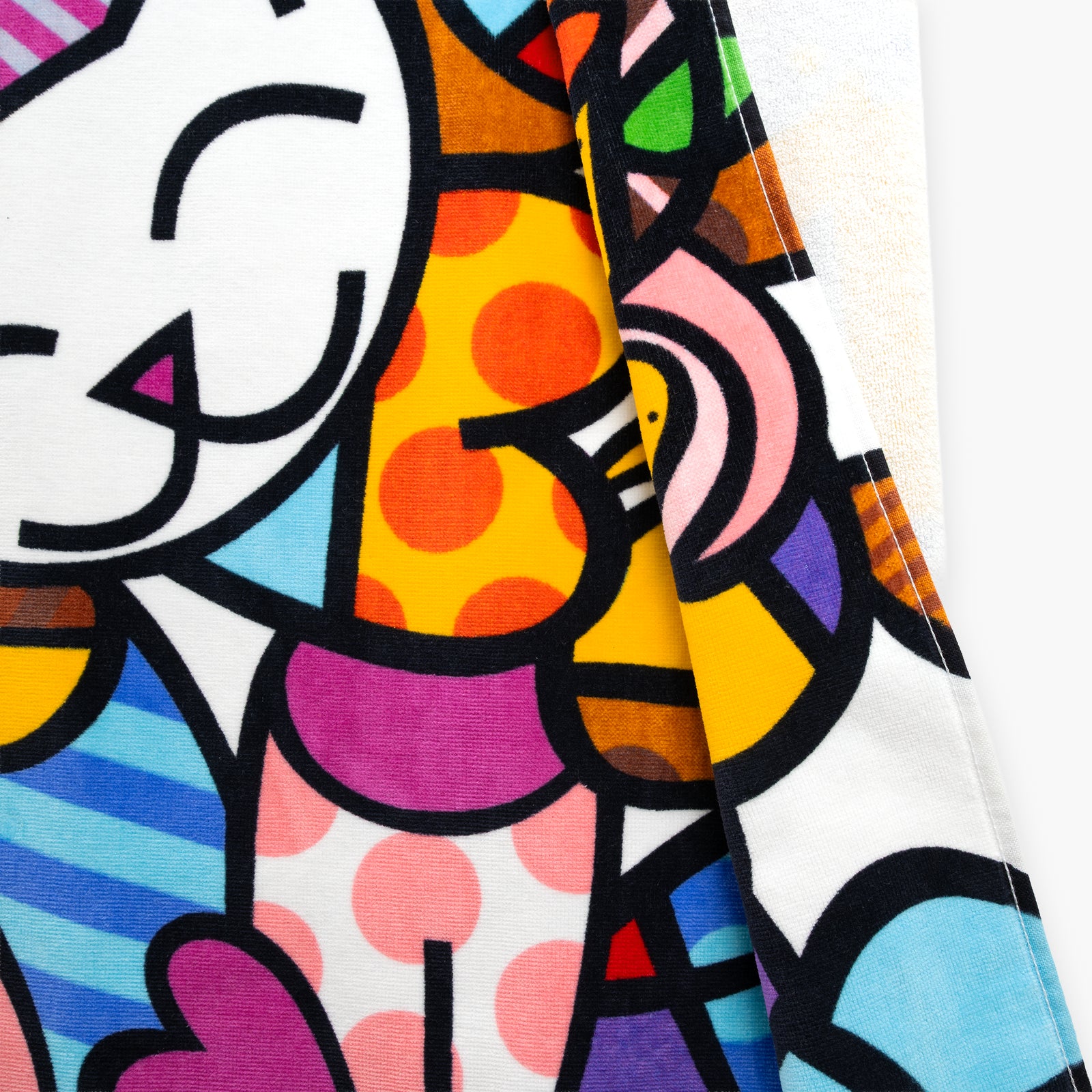 Best Friends Britto XL Luxury Beach Towel