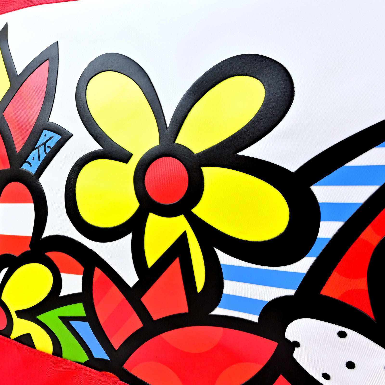 Flowers Britto Tote Bag