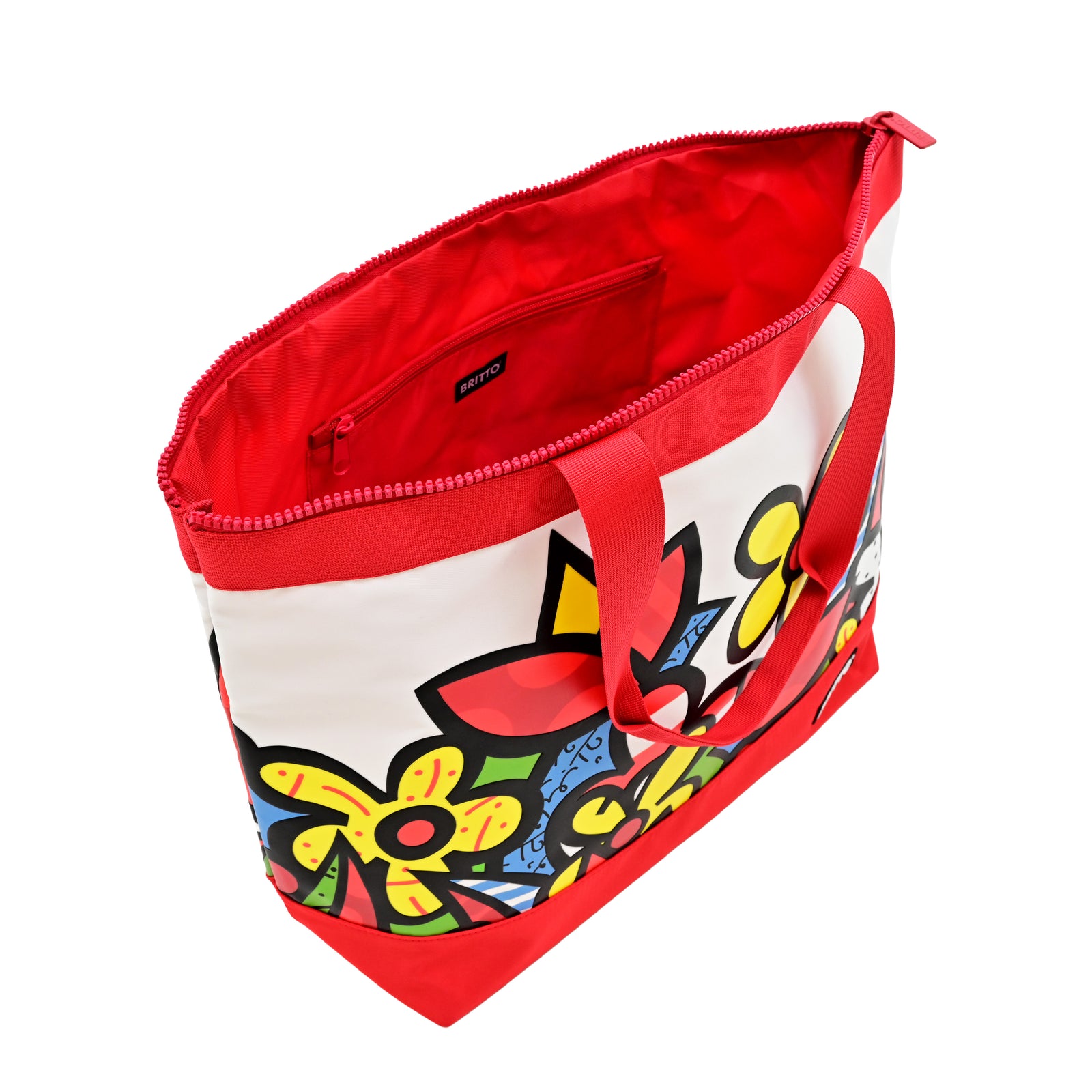 Flowers Britto Tote Bag