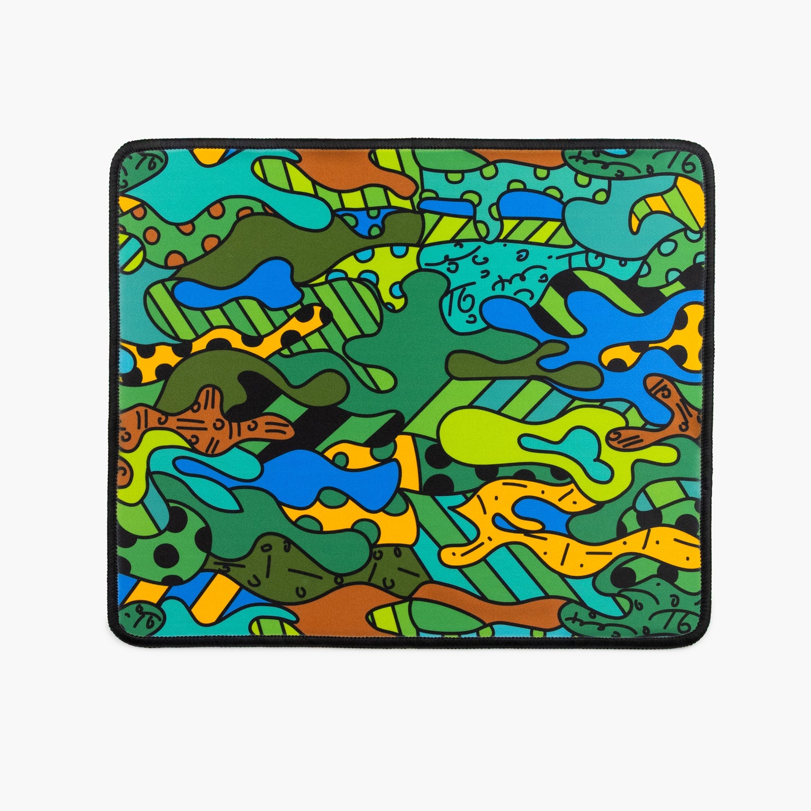 Green Camouflage Britto Mouse Pad