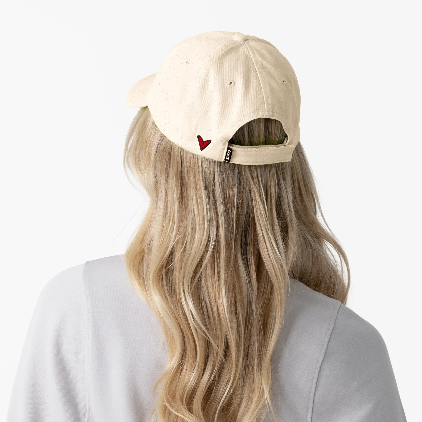 Natural with Heart Britto Hat