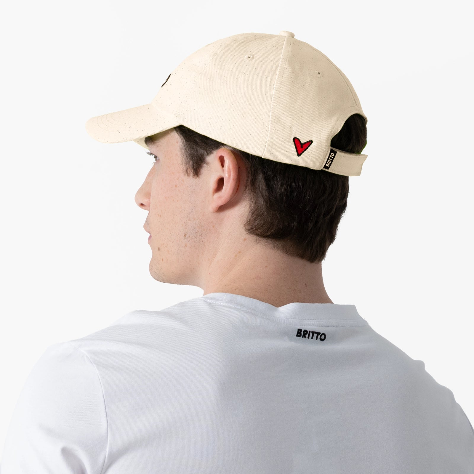 Natural with Heart Britto Hat