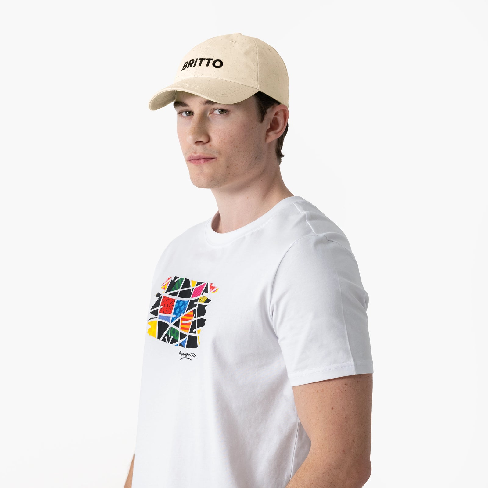 Natural with Heart Britto Hat