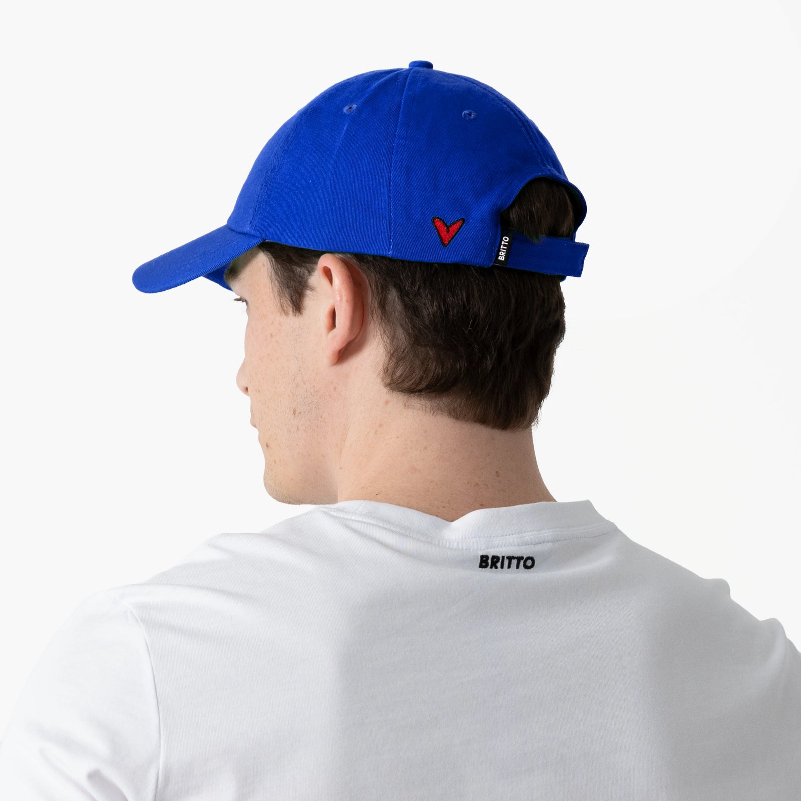 Blue with Heart Britto Hat