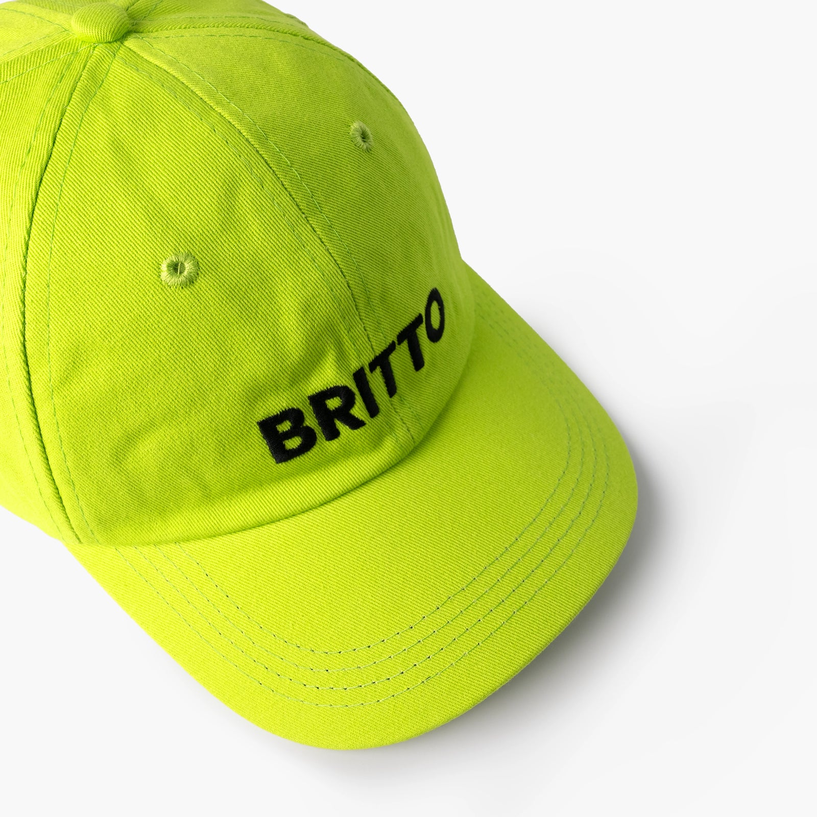 Lime Green with Heart Britto Hat