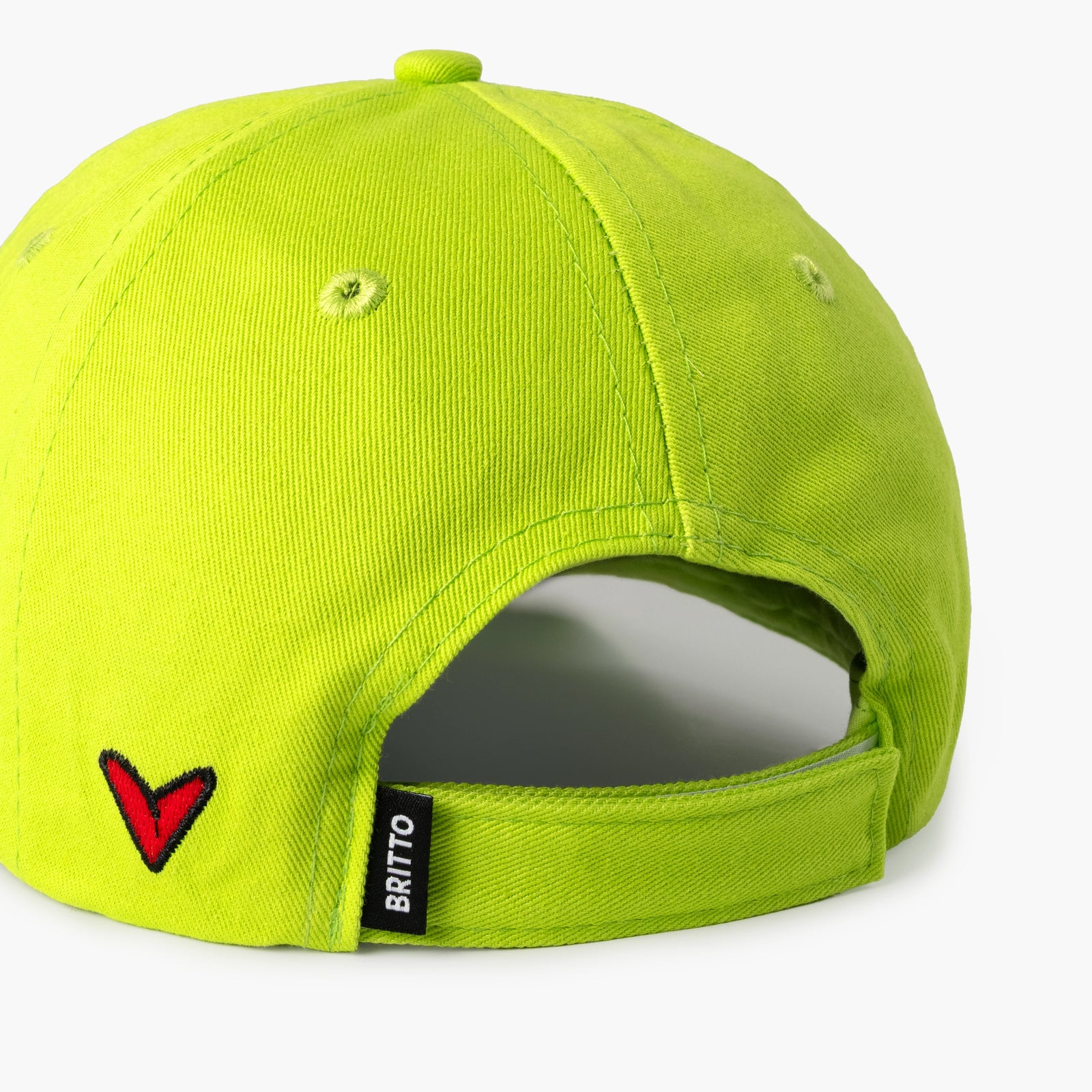 Lime Green with Heart Britto Hat
