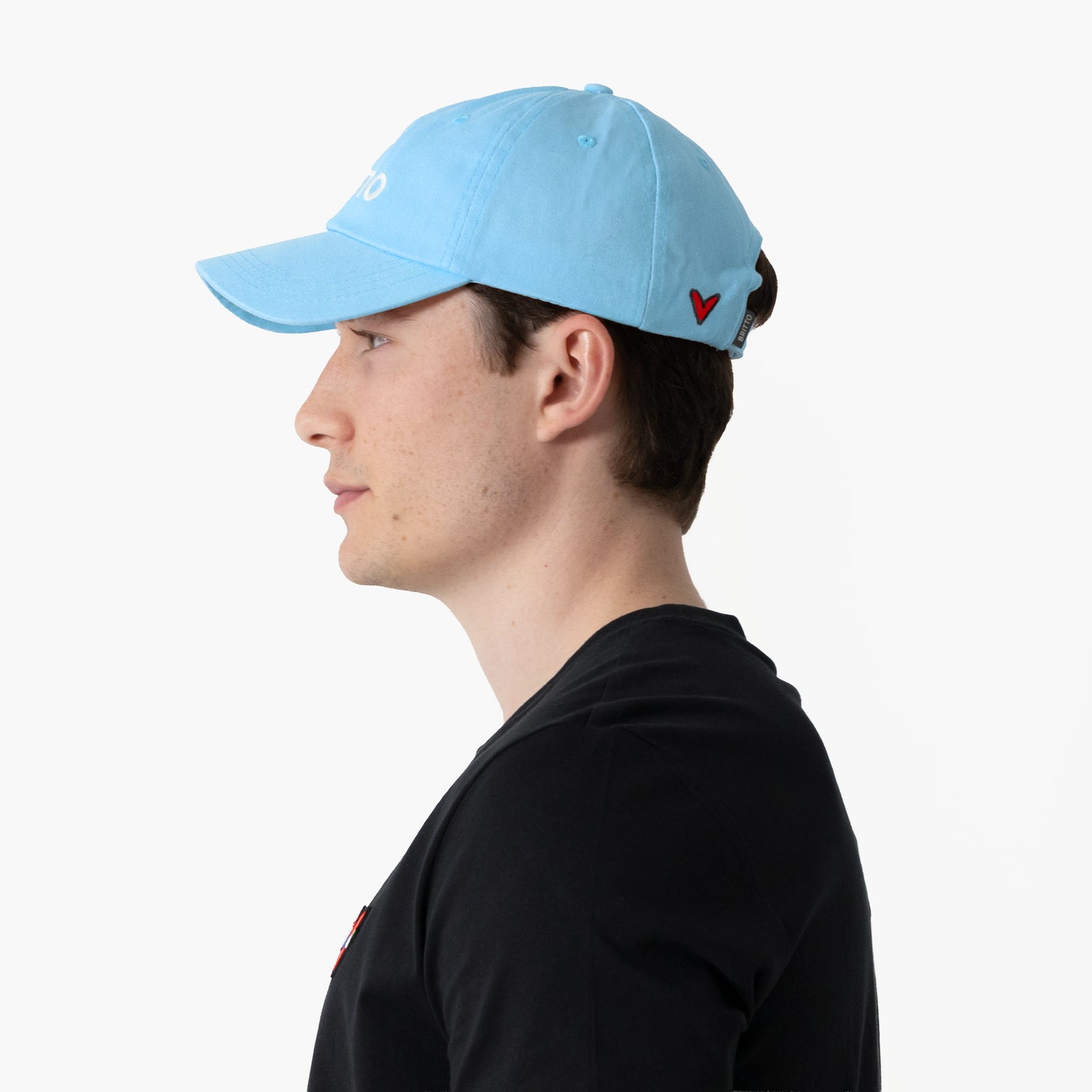 Baby Blue with Heart Britto Hat
