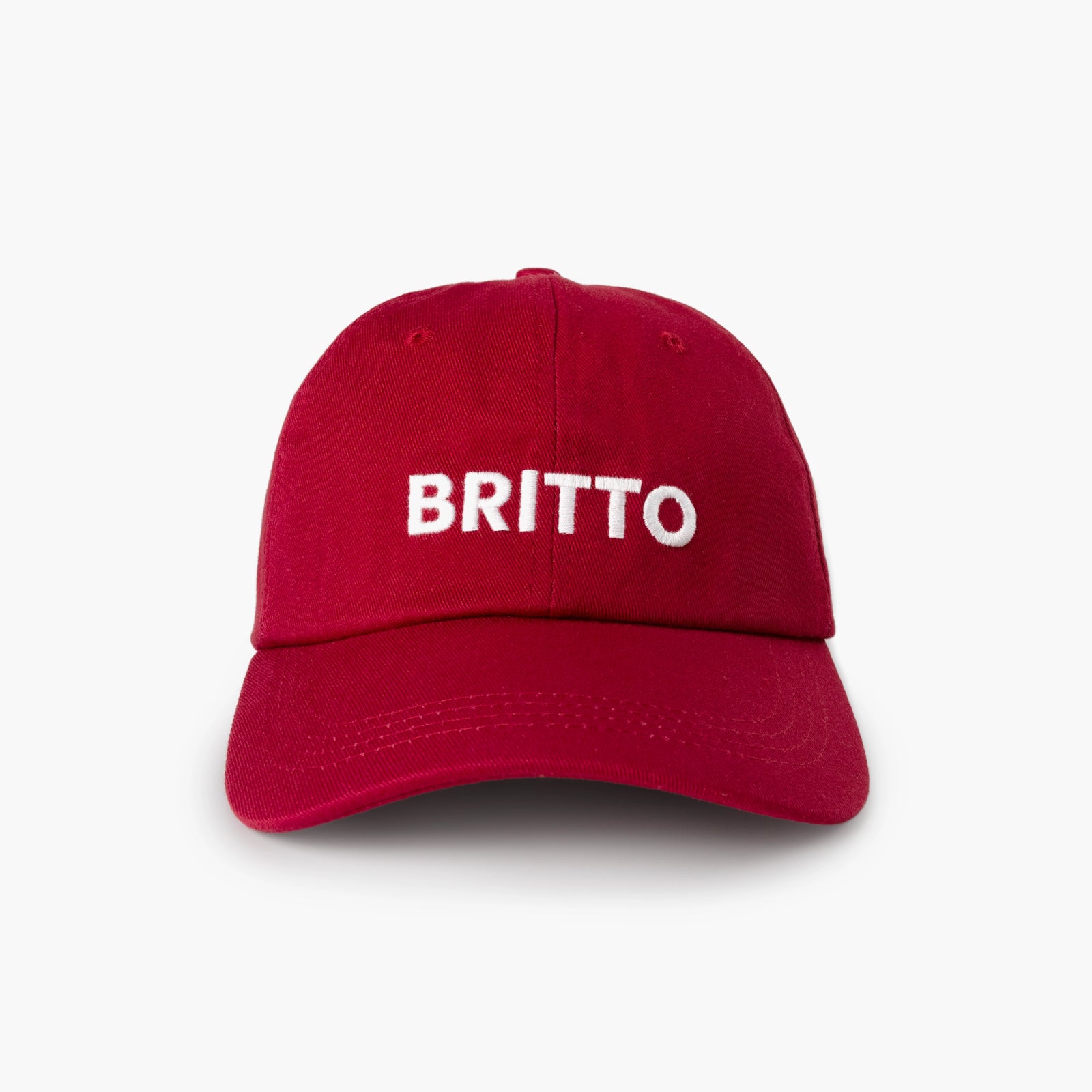 Burgundy with Heart Britto Hat