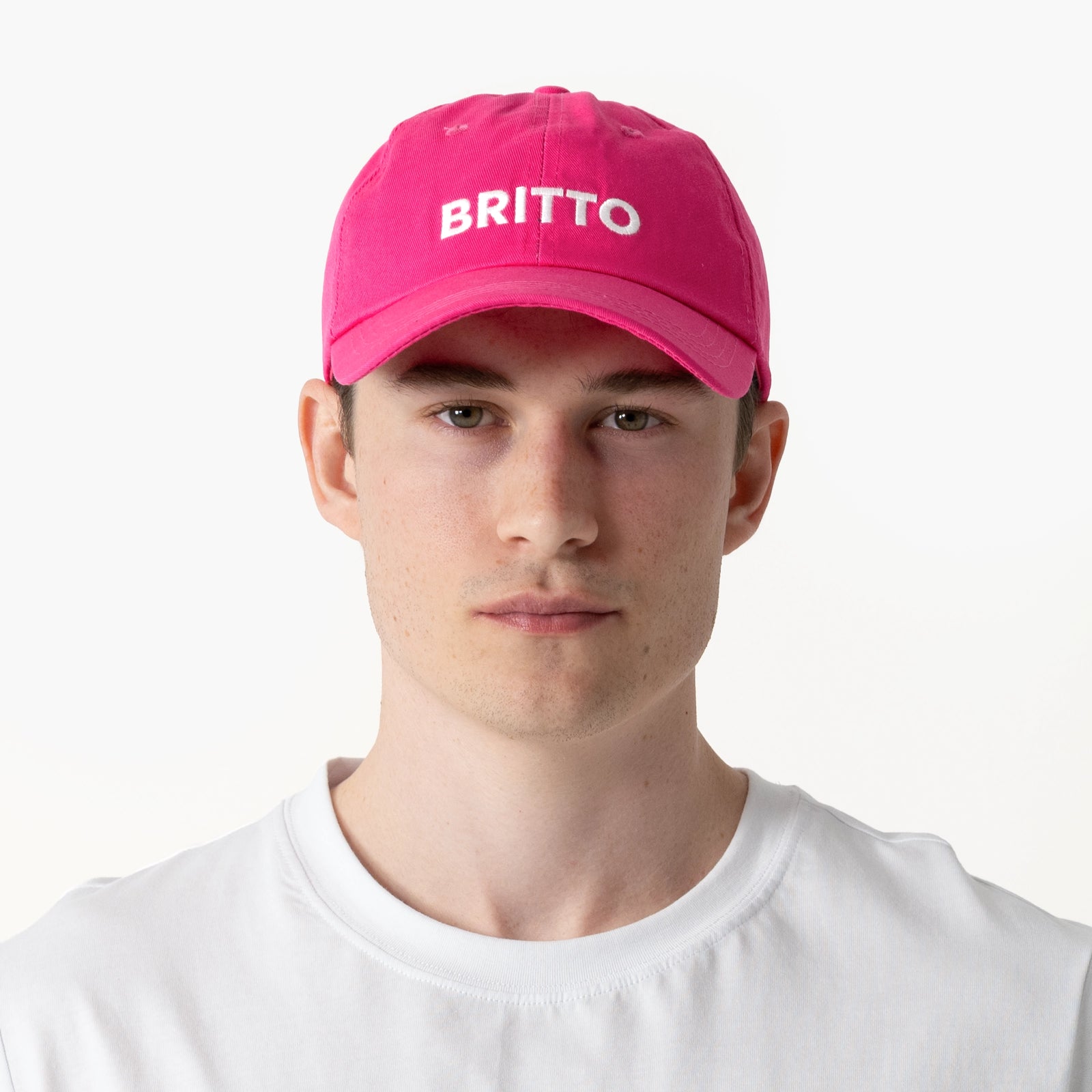 Hot Pink with Heart Britto Hat