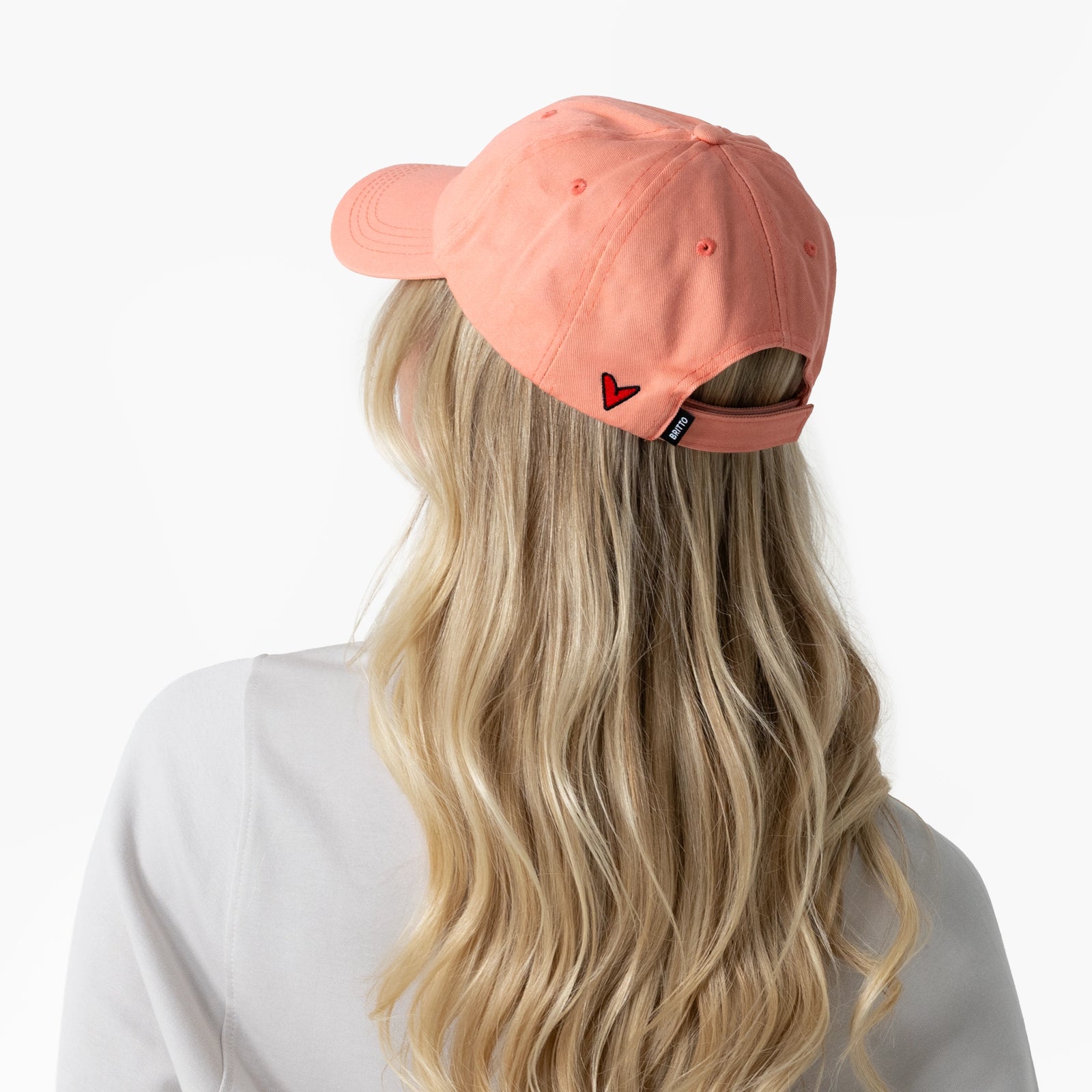 Light Pink with Heart Britto Hat
