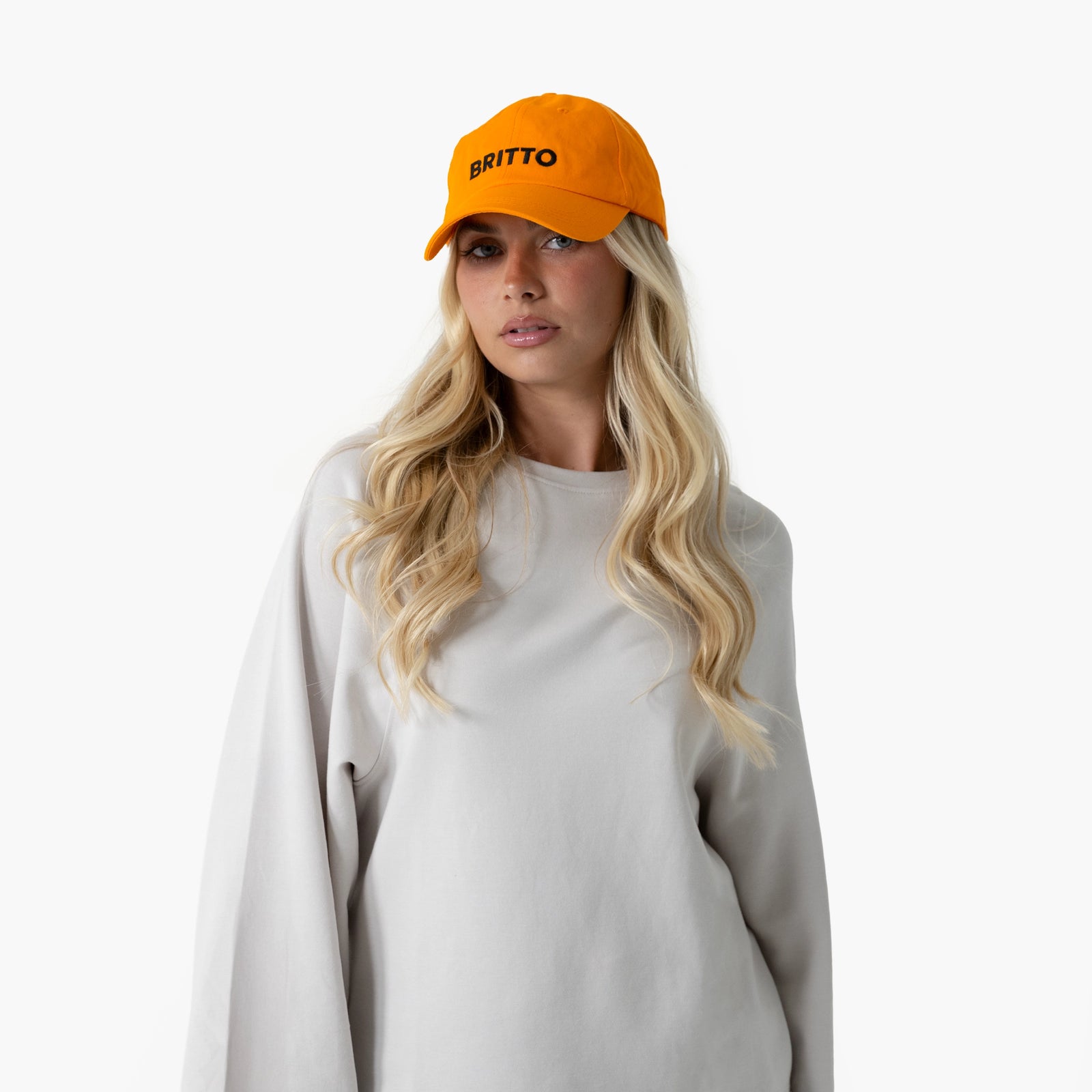 Orange with Heart Britto Hat