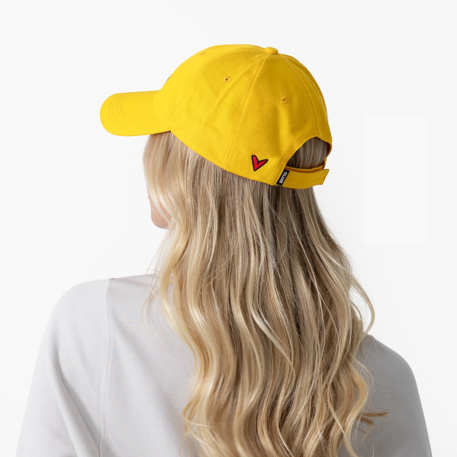 Yellow with Heart Britto Hat