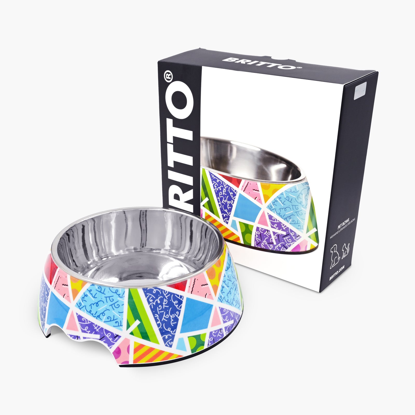 BRITTO® PET Bowl - Baby Blue Landscape