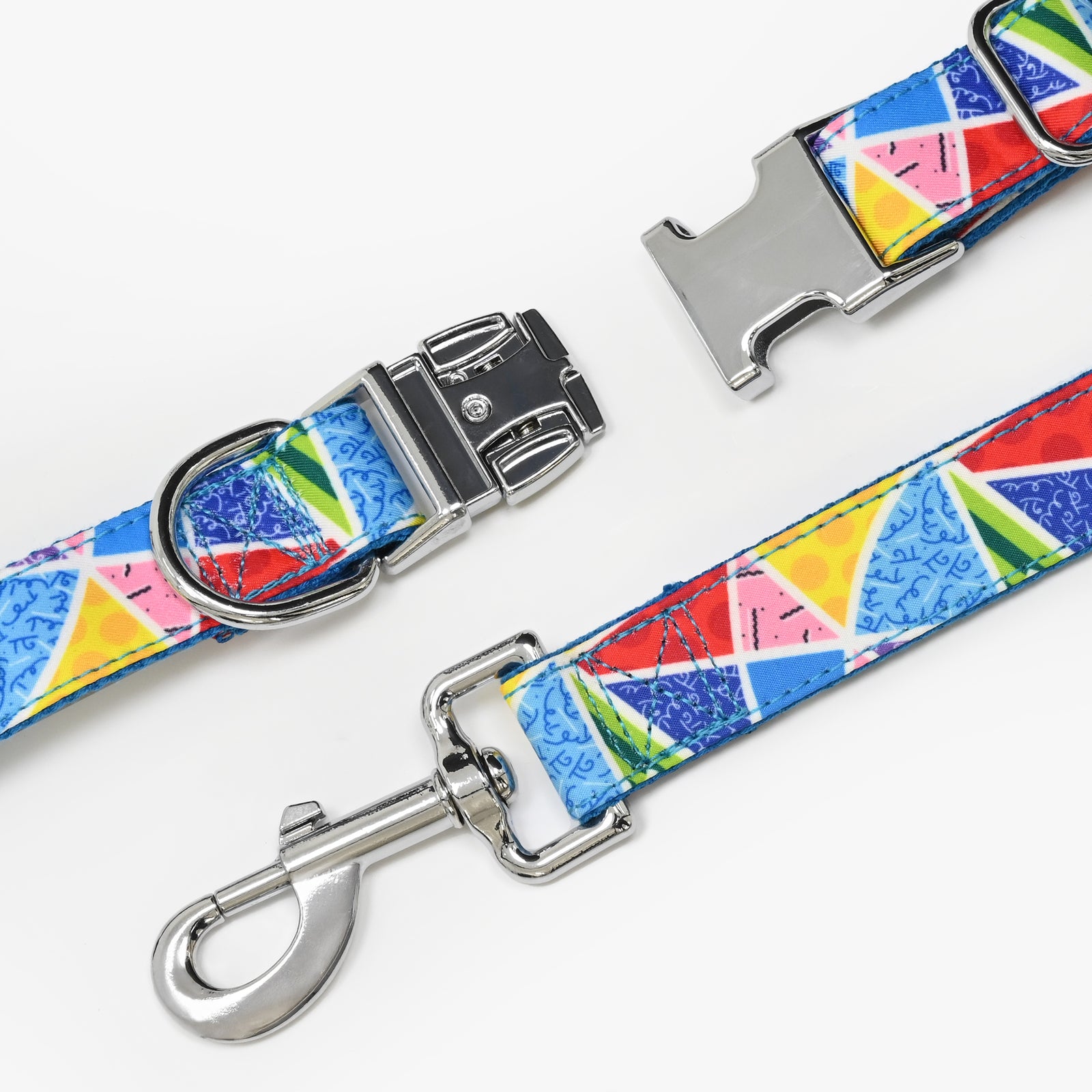 BRITTO® PET Collar and Leash - Blue Landscape