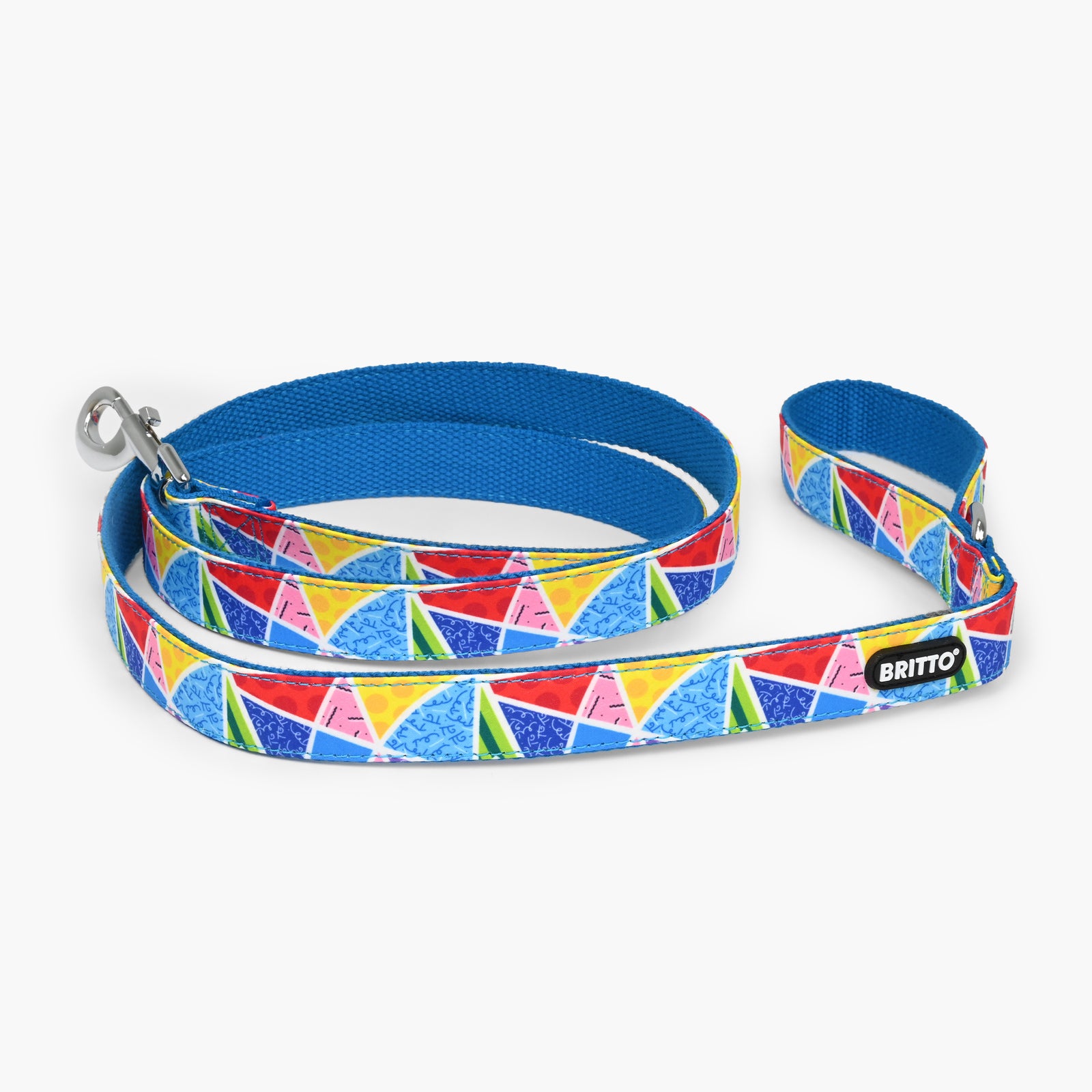 BRITTO® PET Collar and Leash - Blue Landscape