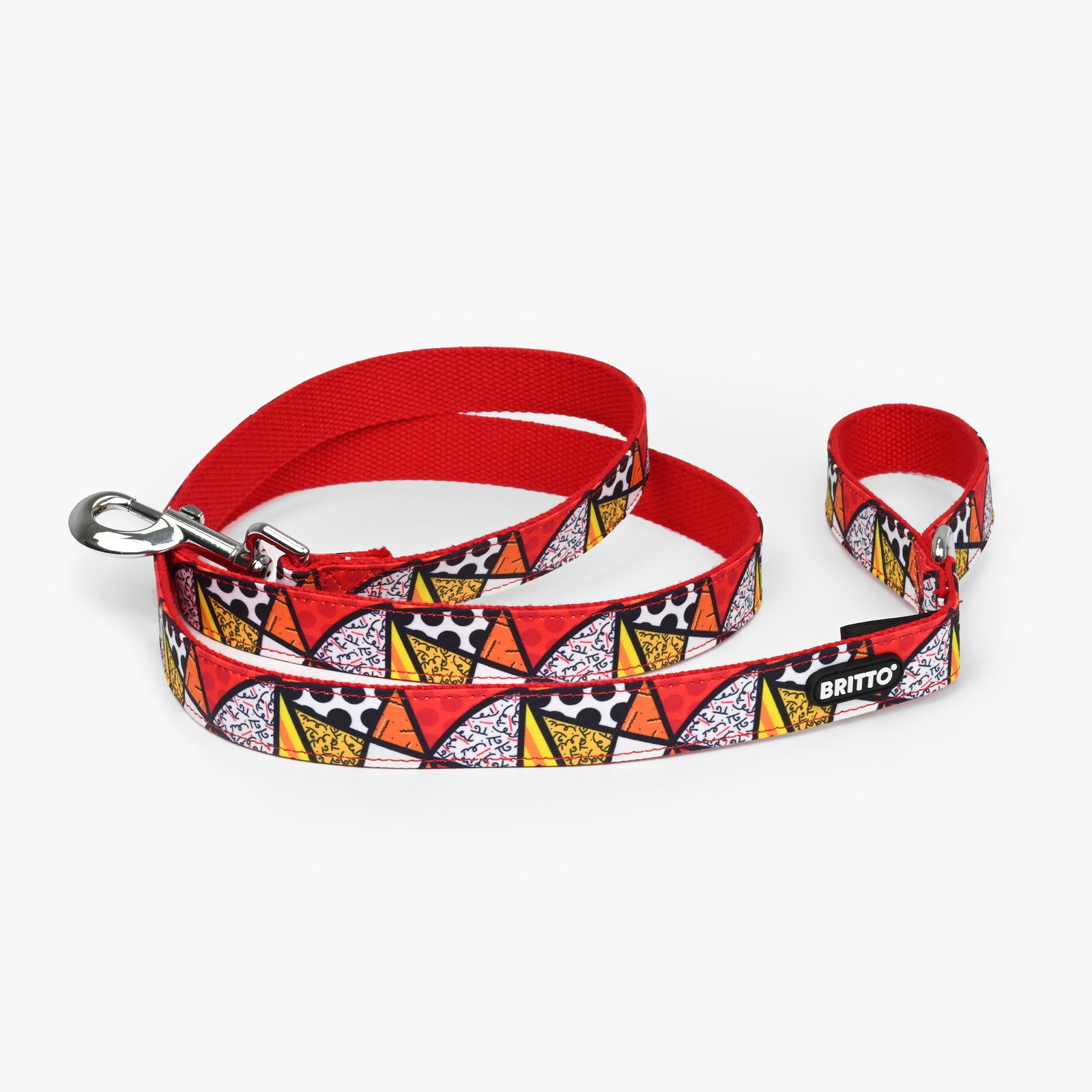 BRITTO® PET Collar and Leash - Red Landscape