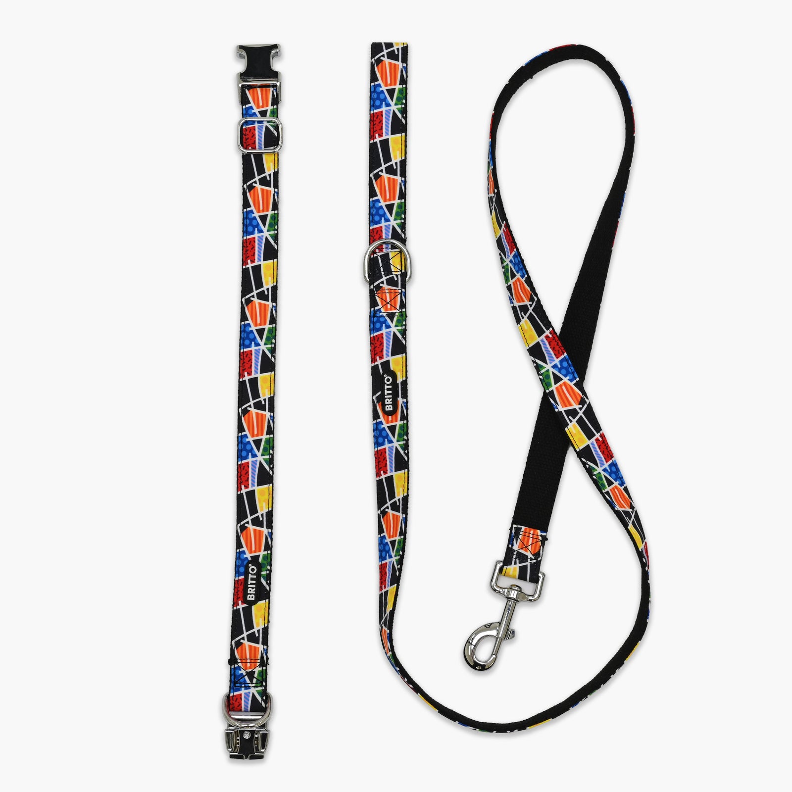 BRITTO® PET Collar and Leash - Midnight