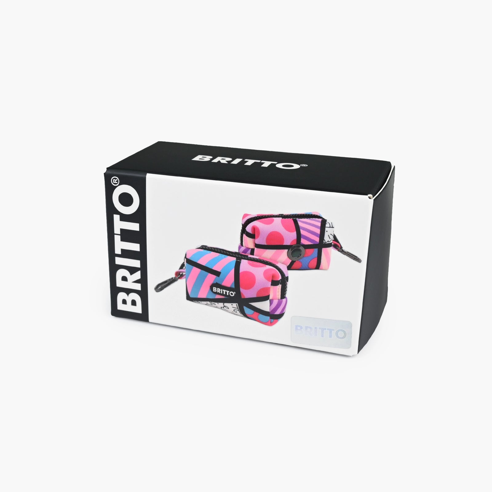pink landscape britto pet bag artistic colorful design collectible