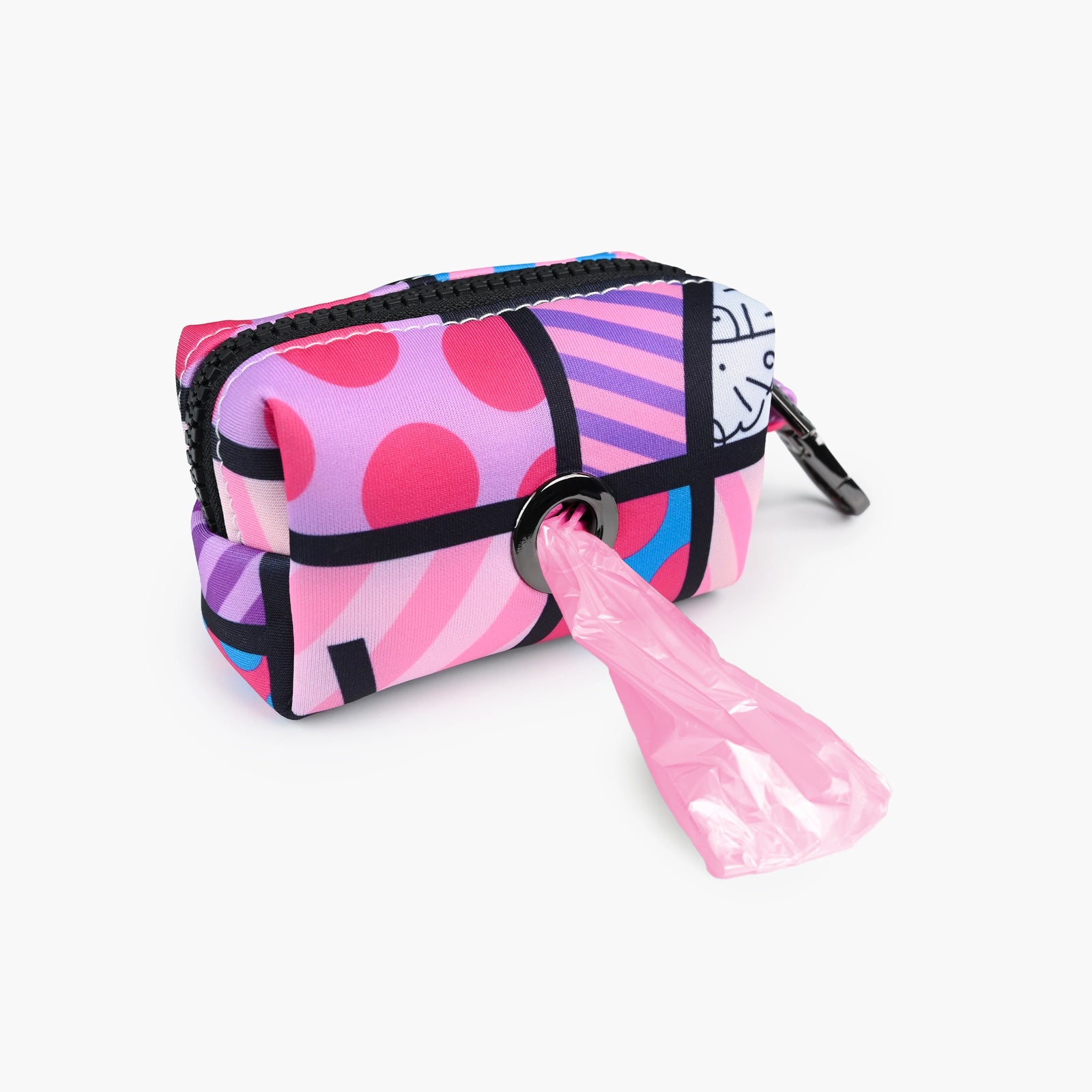 pink landscape britto pet bag colorful decorative collectible gift idea