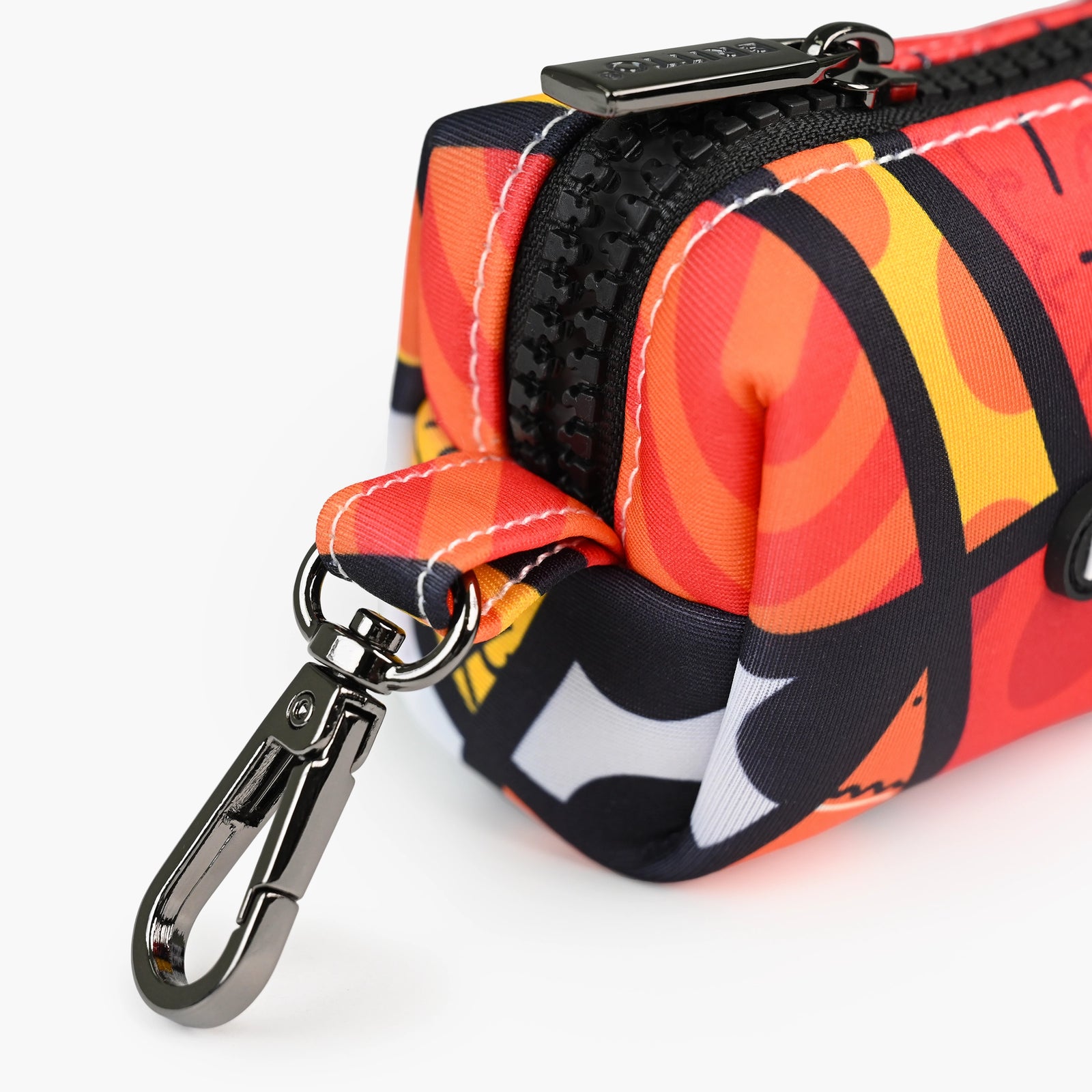 Romero Britto red landscape britto pet bag contemporary pop art piece