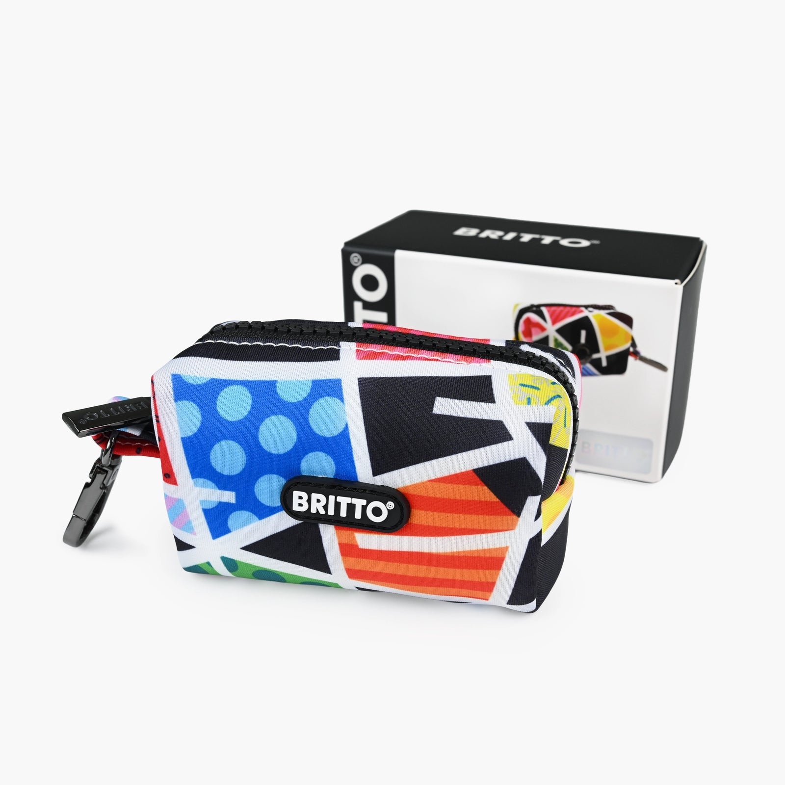 modern pop art midnight britto pet bag holder vibrant home decor