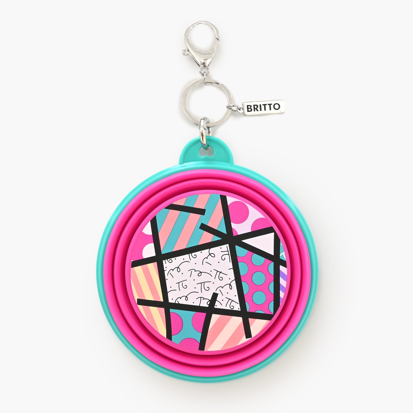 BRITTO® PET Travel Bowl - PINK LANDSCAPE