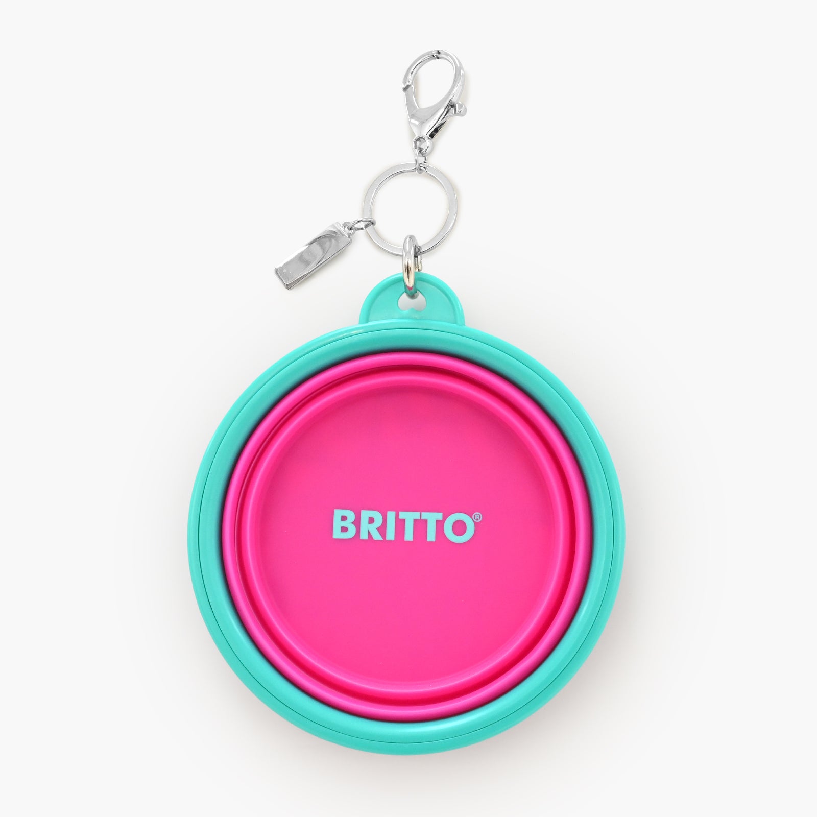 BRITTO® PET Travel Bowl - PINK LANDSCAPE