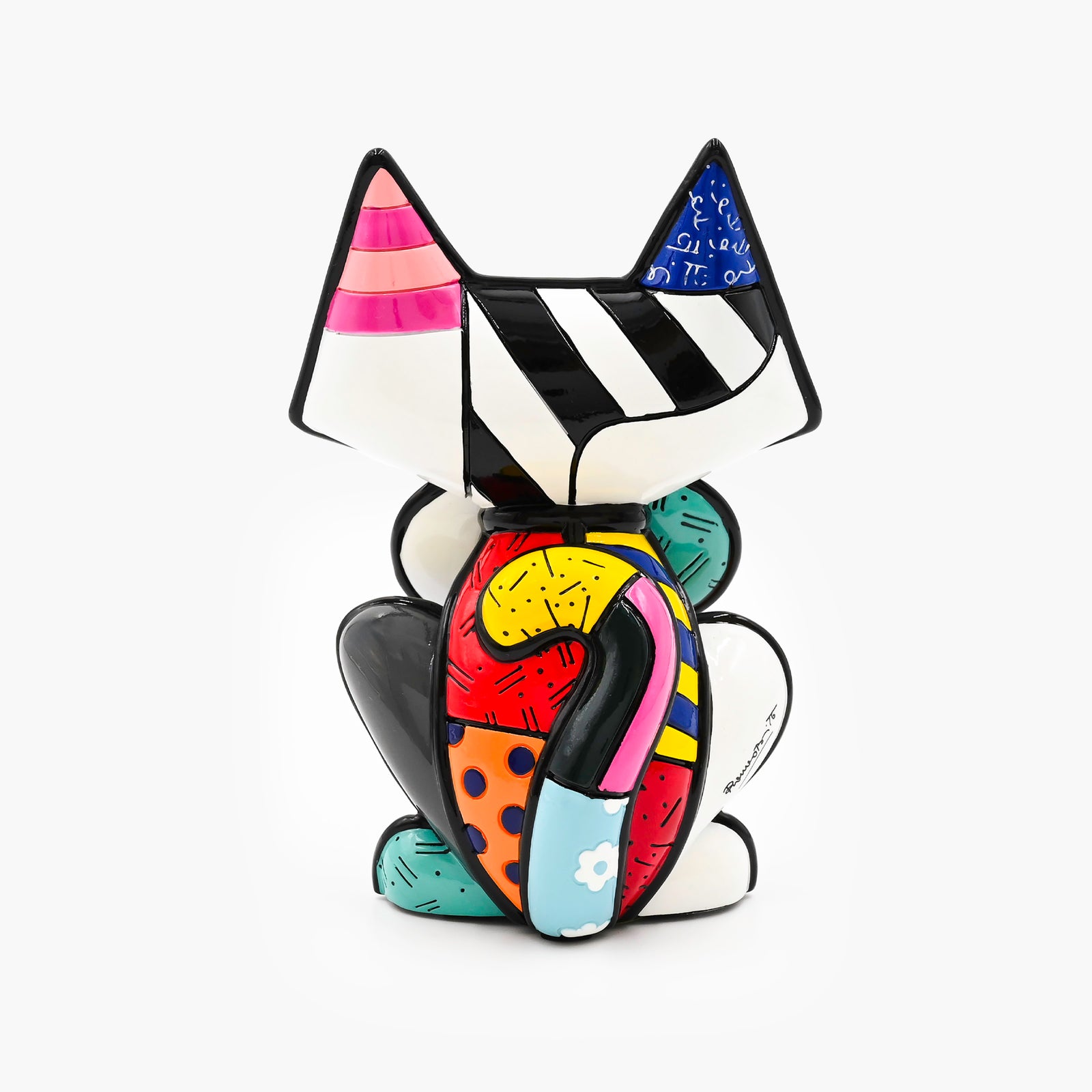 Bow Tie Cat - Britto Collectible Figurine