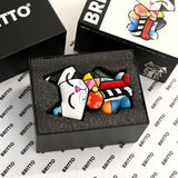 BRITTO® Collectible Figurine  - Bow Tie Cat