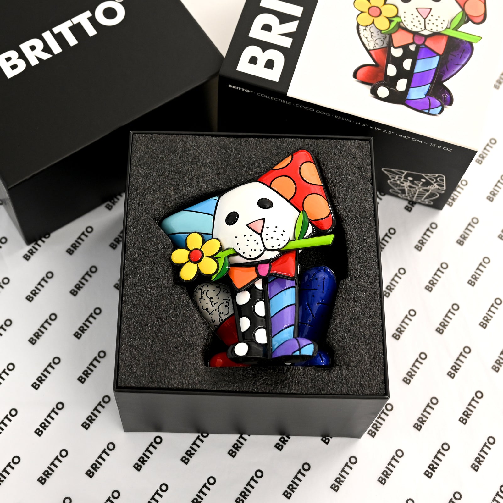 Coco Dog - Britto Collectible Figurine
