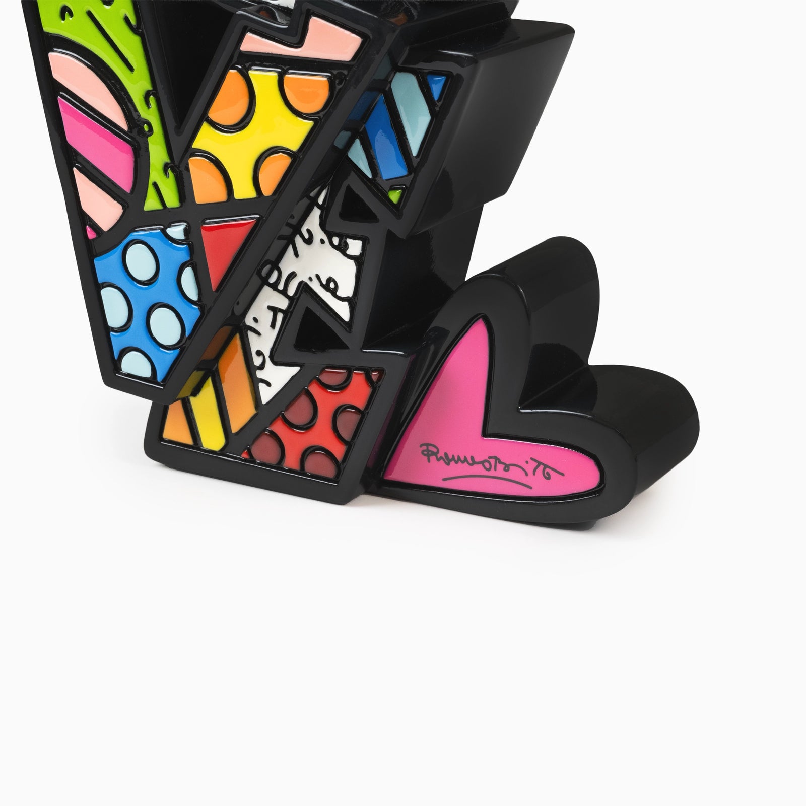 love word britto collectible figurine artistic colorful design collectible