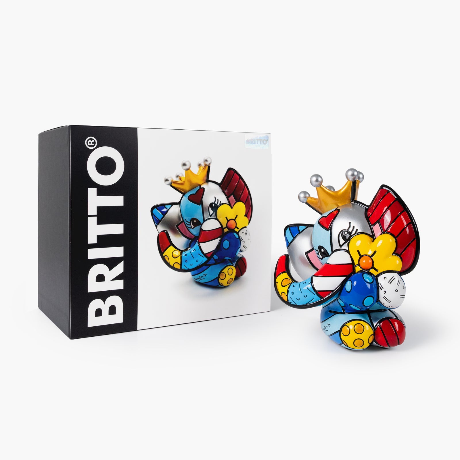Spring Elephant - Britto Collectible Figurine