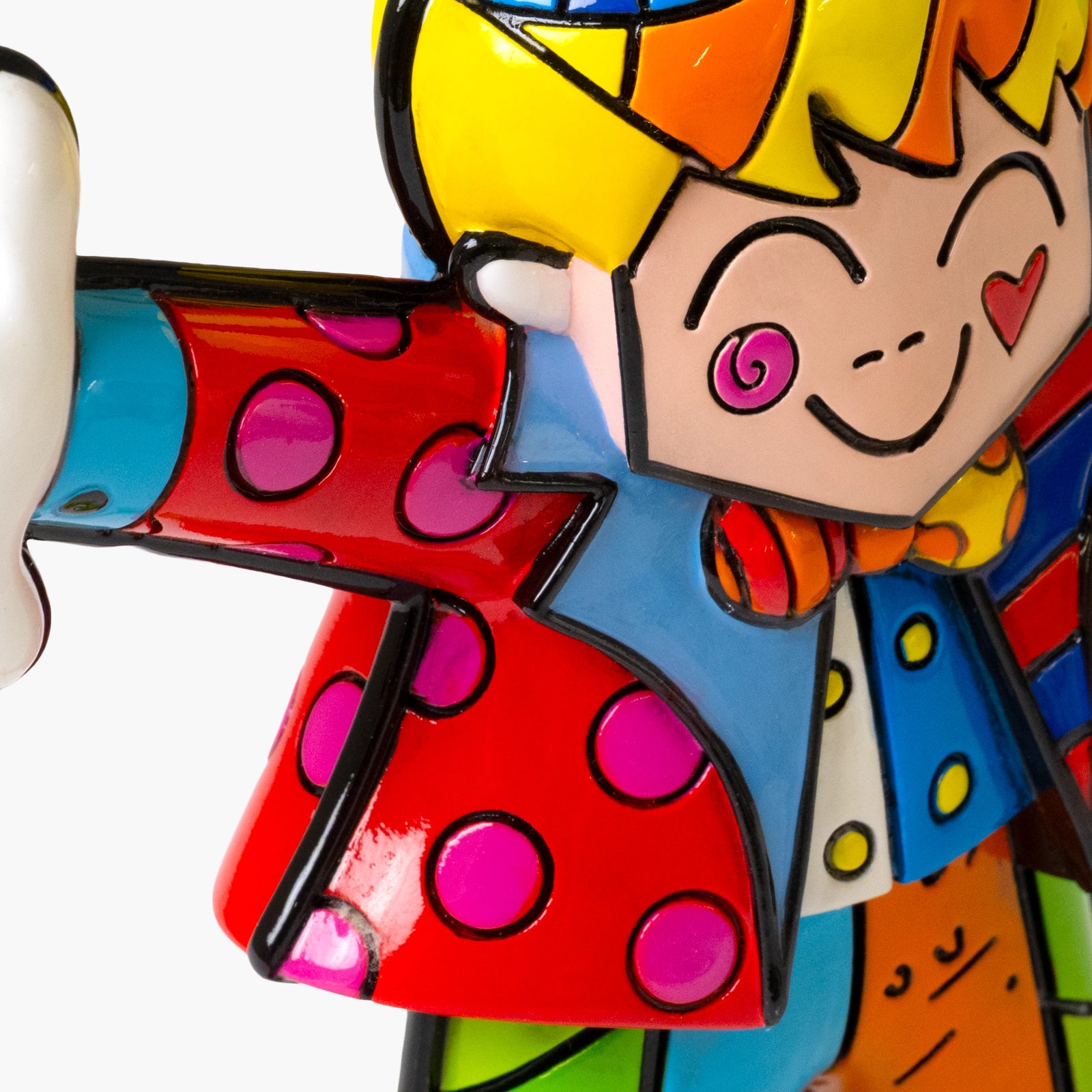 hug boy britto collectible figurine artistic colorful design collectible