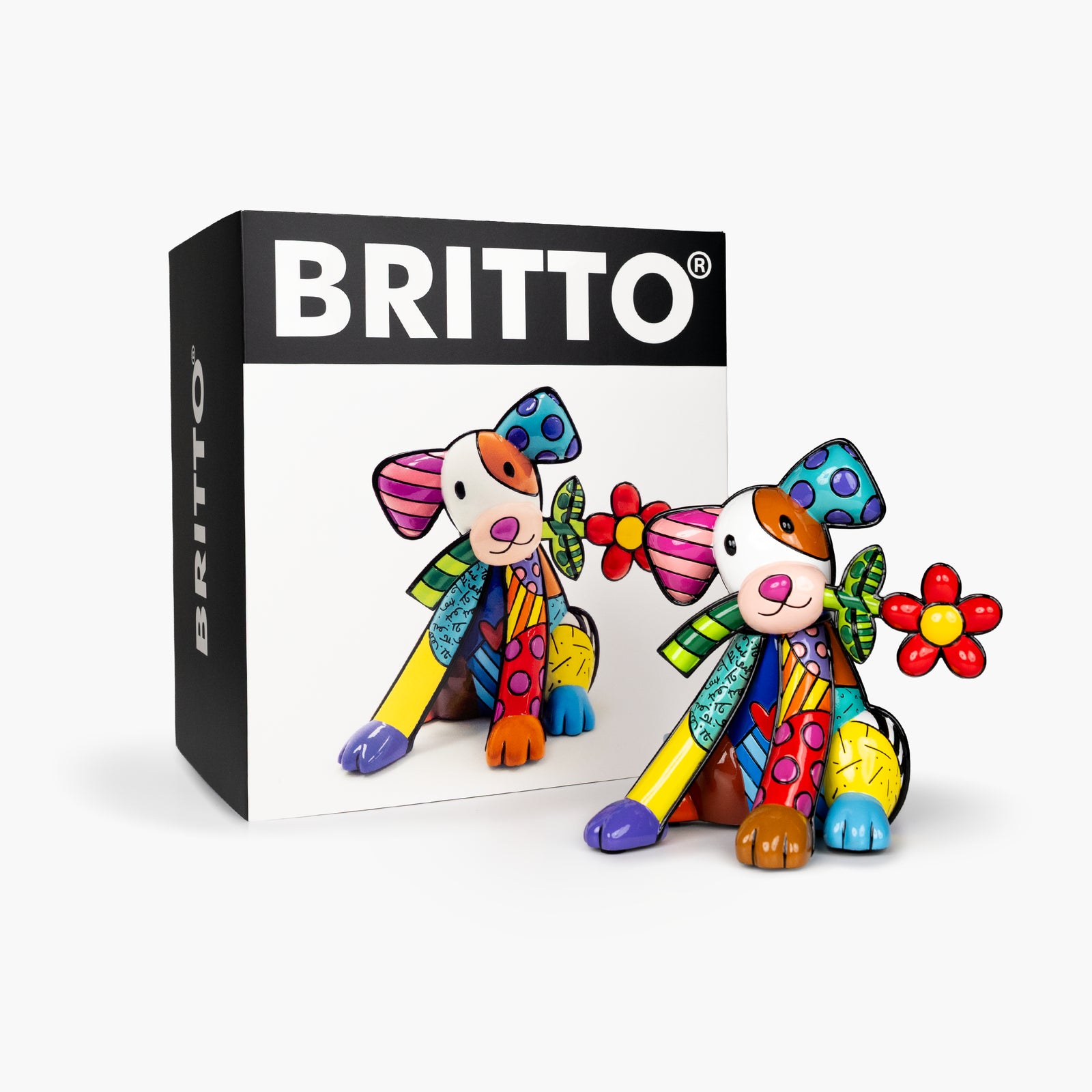 Lovely Dog - Britto Collectible Figurine