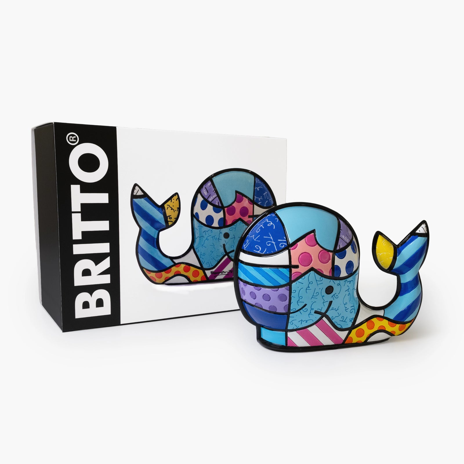 Whale - Britto Collectible Figurine