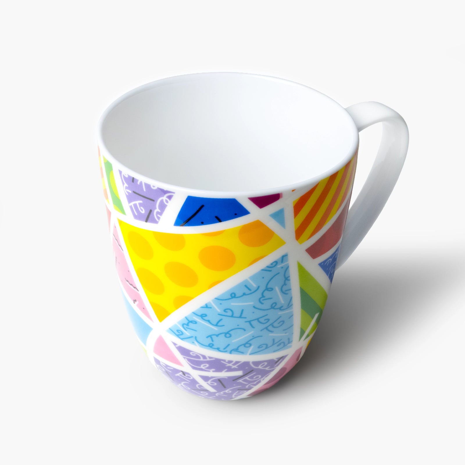 Baby Blue Landscape Britto Coffee Mug