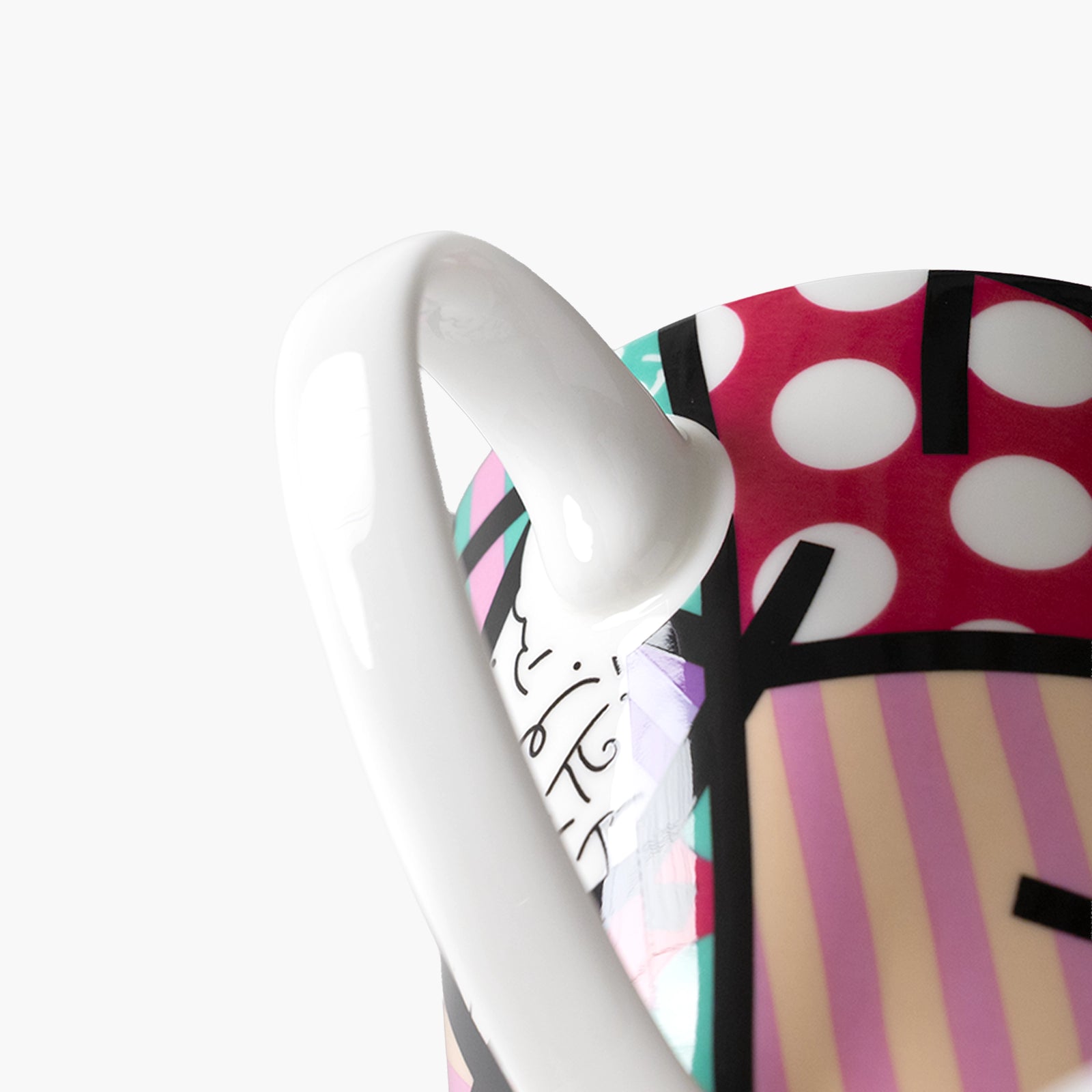 Pink Landscape Britto Coffee Mug