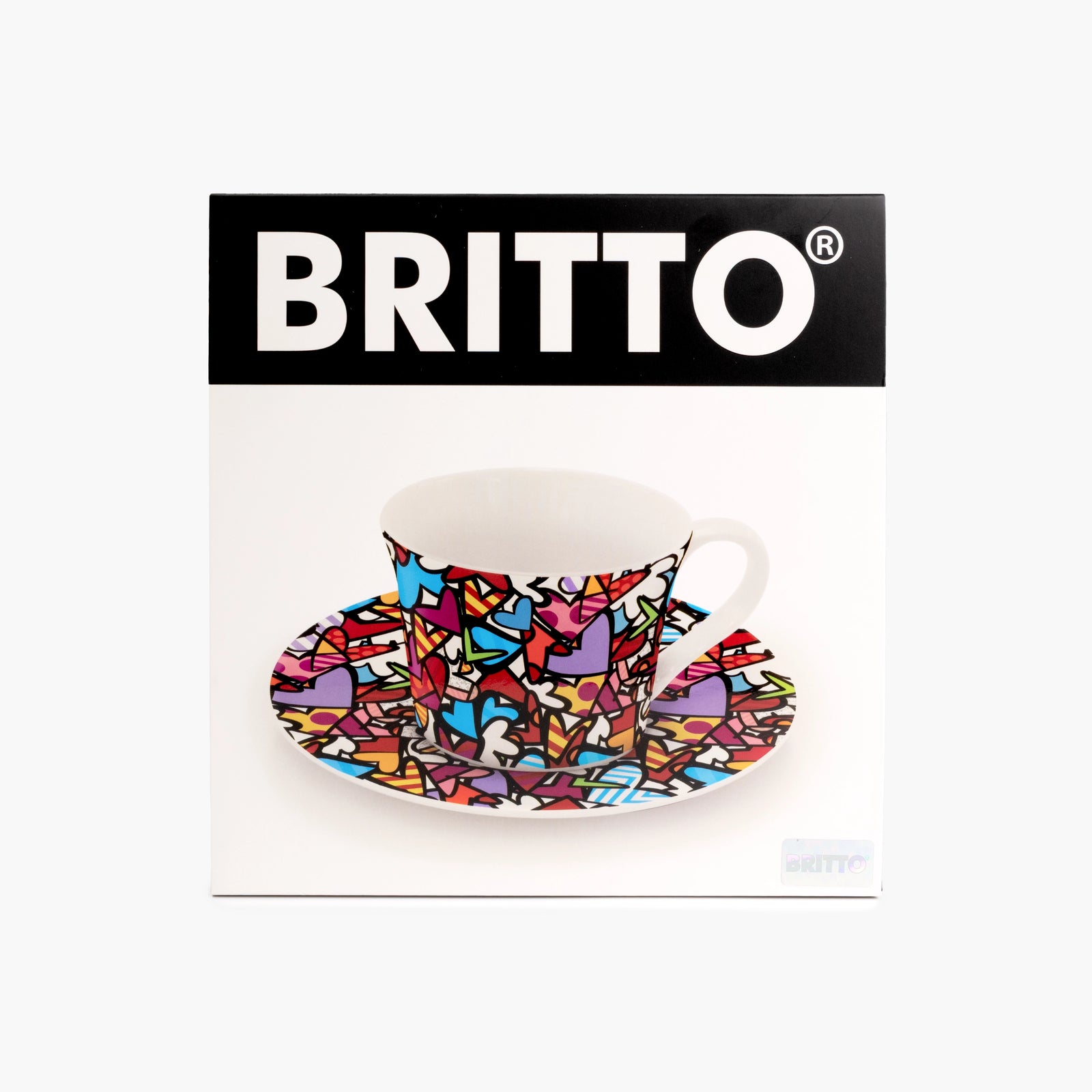 Alive - Britto Tea Cup & Saucer Plate