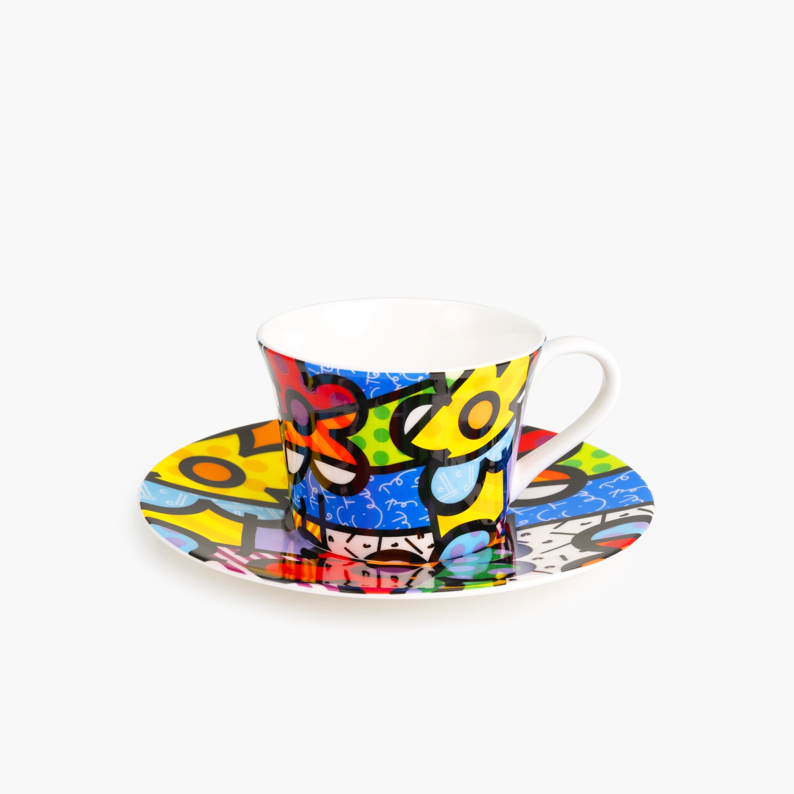 Botanical Garden - Britto Tea Cup & Saucer Plate