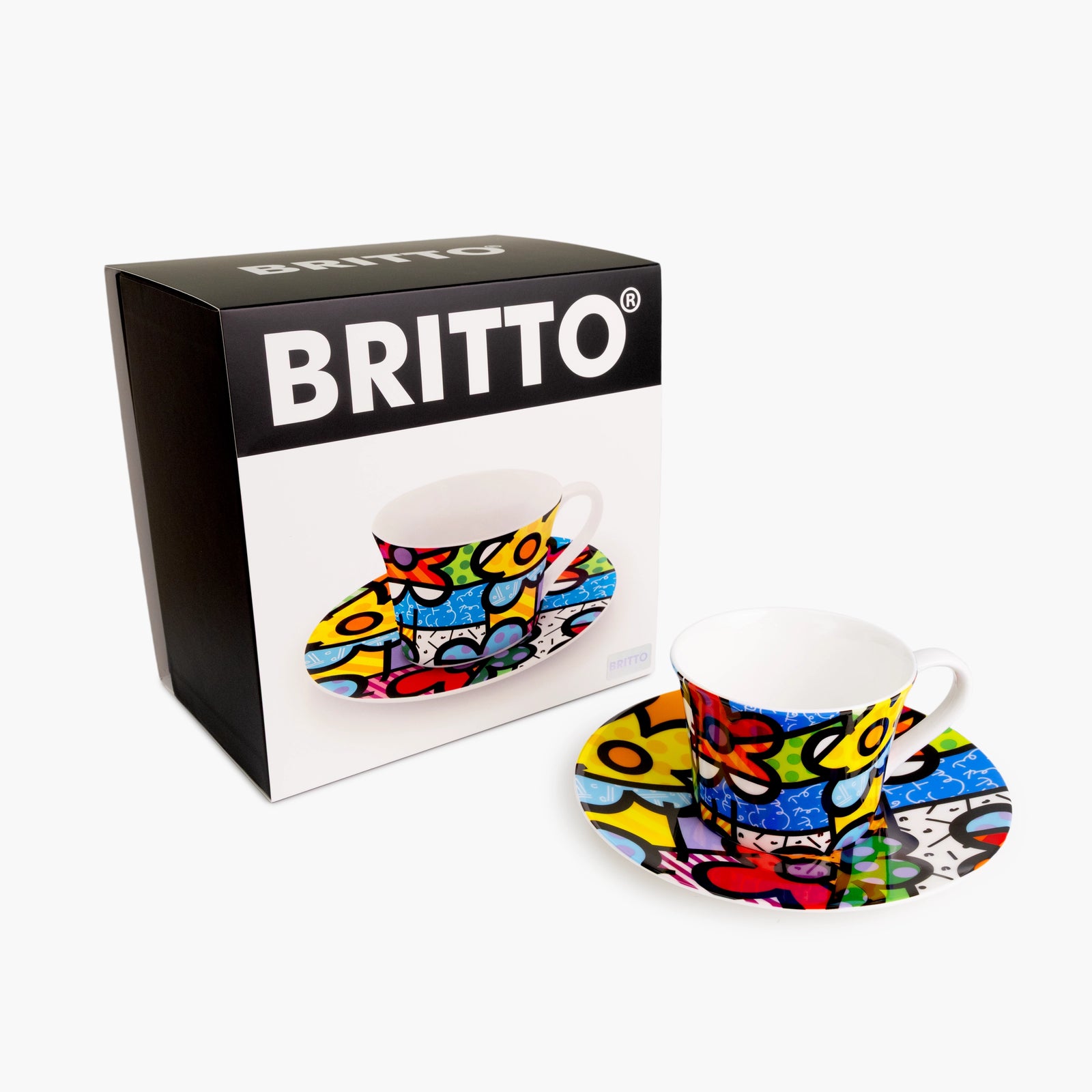 Botanical Garden - Britto Tea Cup & Saucer Plate